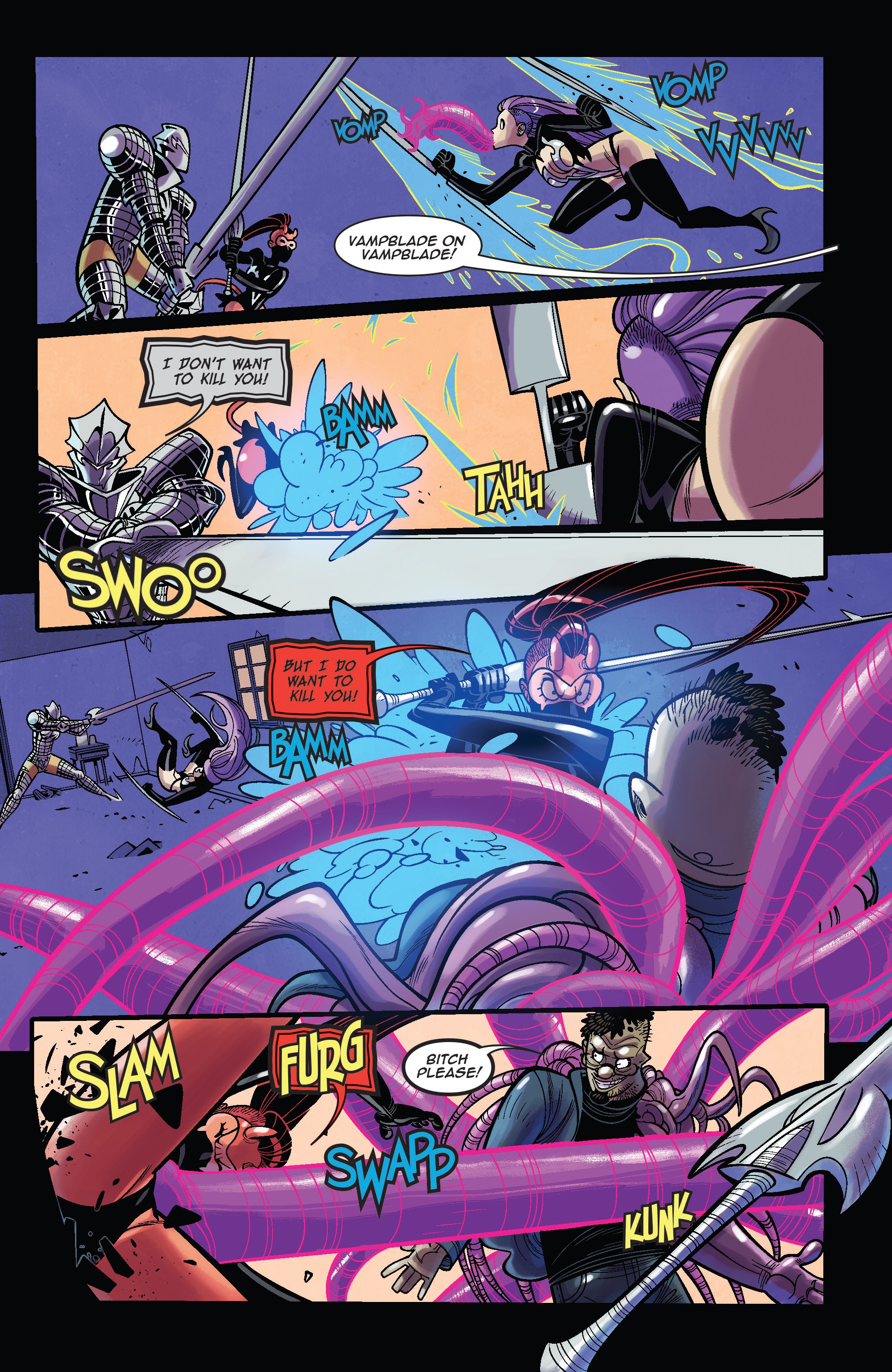Read online Vampblade Season 3 comic -  Issue #10 - 20
