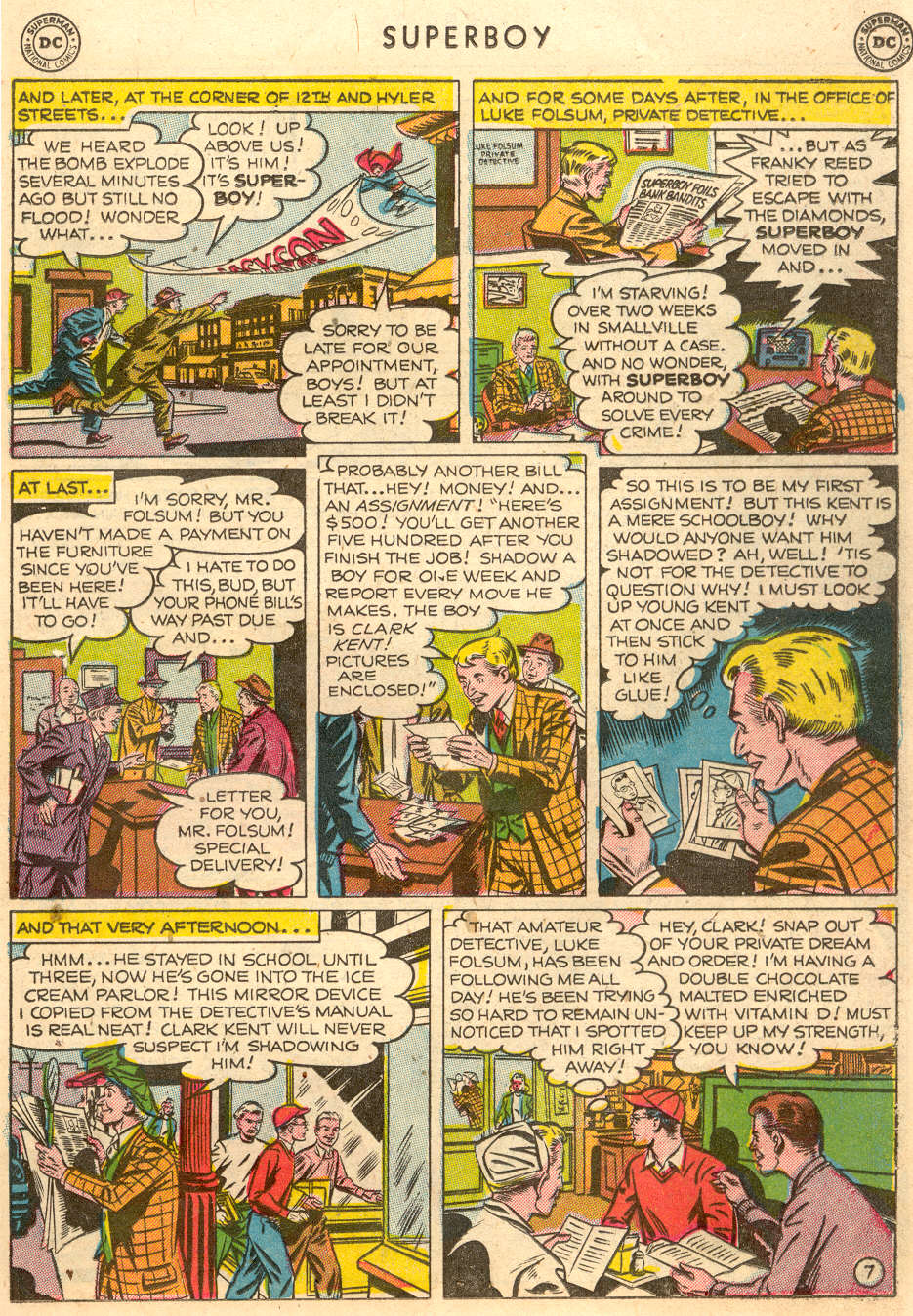 Read online Superboy (1949) comic -  Issue #17 - 21