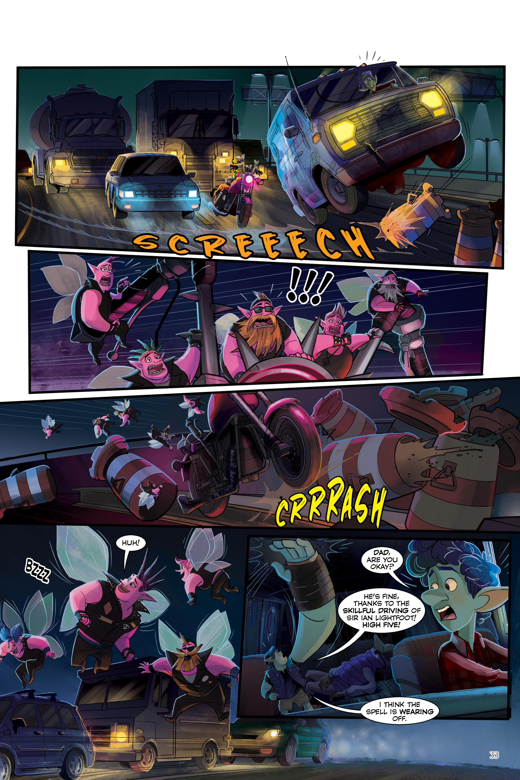 Read online Onward: The Story of the Movie in Comics comic -  Issue # TPB - 34