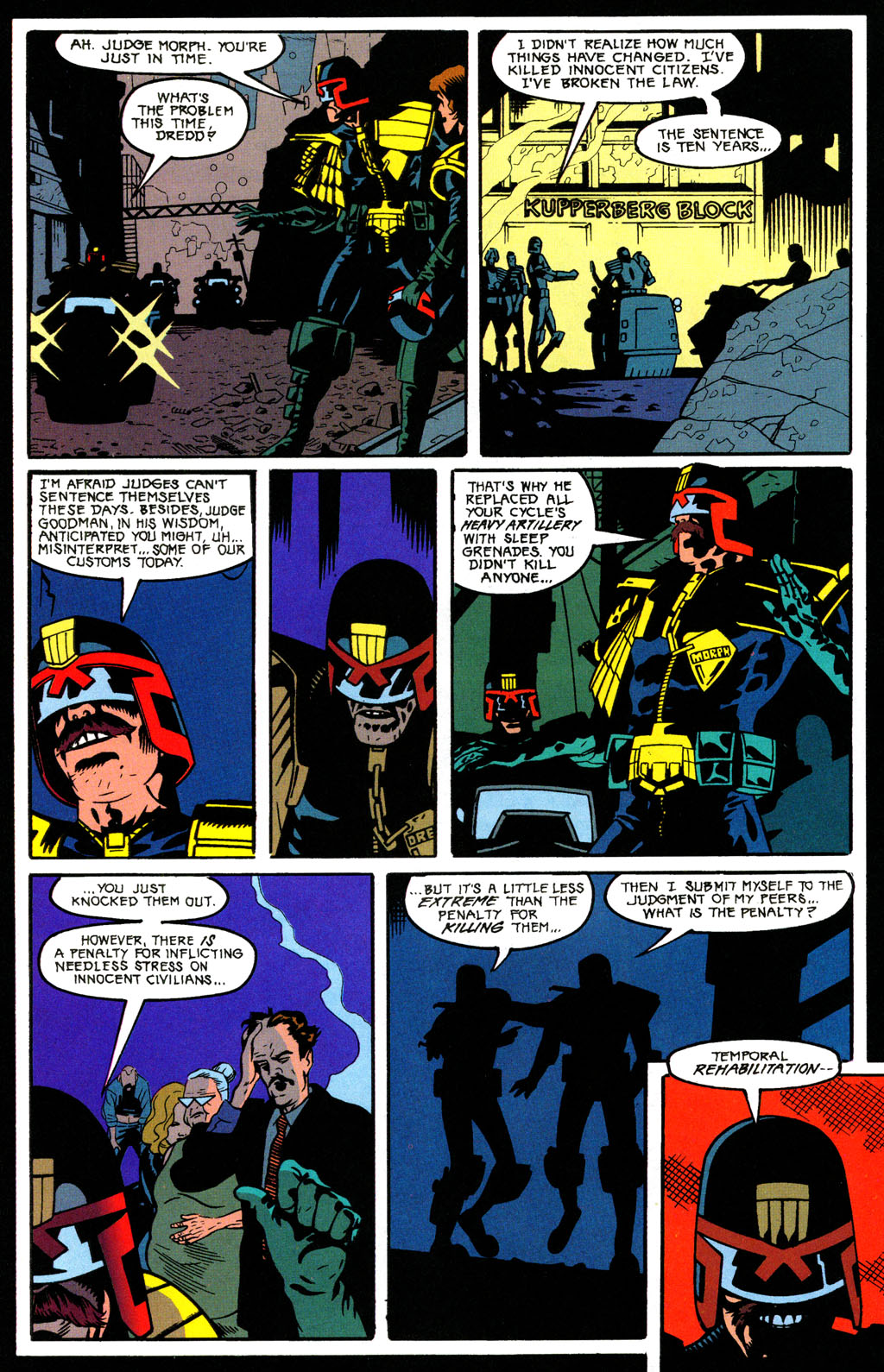 Read online Judge Dredd (1994) comic -  Issue #12 - 19