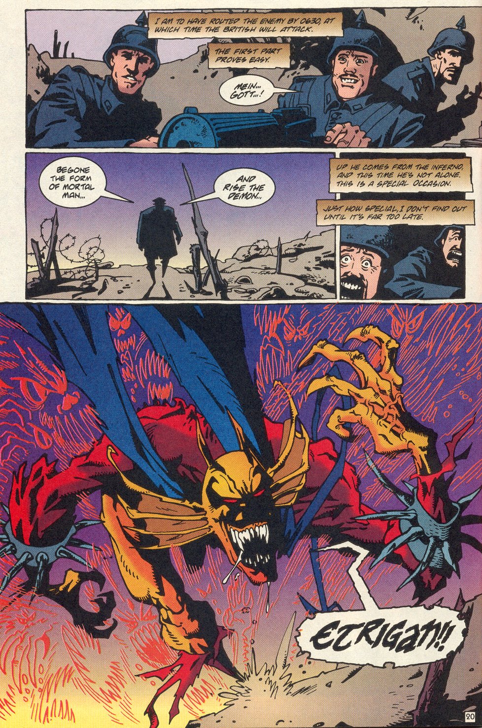 Read online The Demon (1990) comic -  Issue #0 - 21