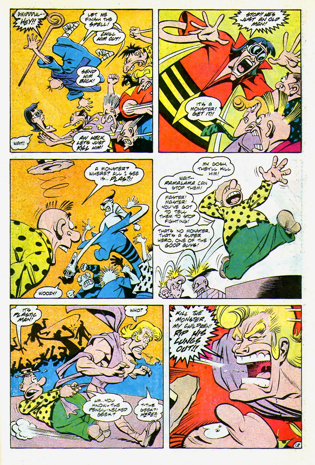Read online Plastic Man (1988) comic -  Issue #3 - 13