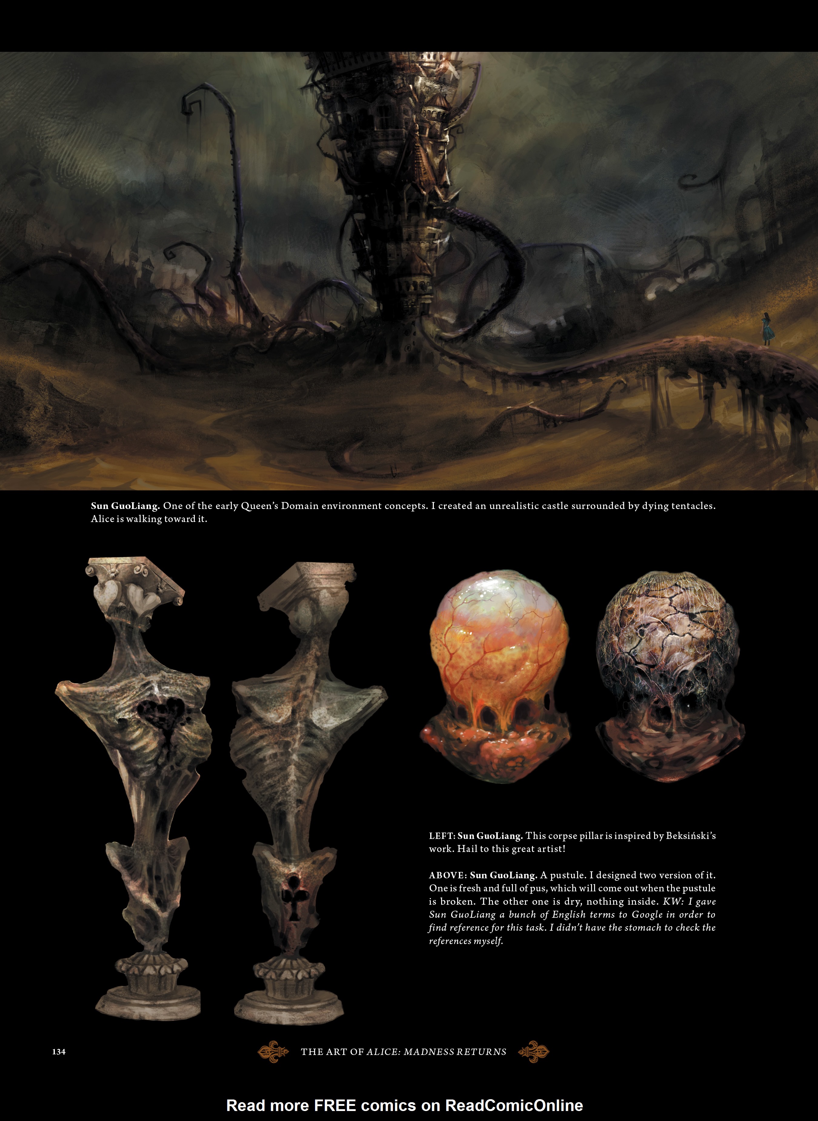 Read online The Art of Alice: Madness Returns comic -  Issue # TPB (Part 2) - 30