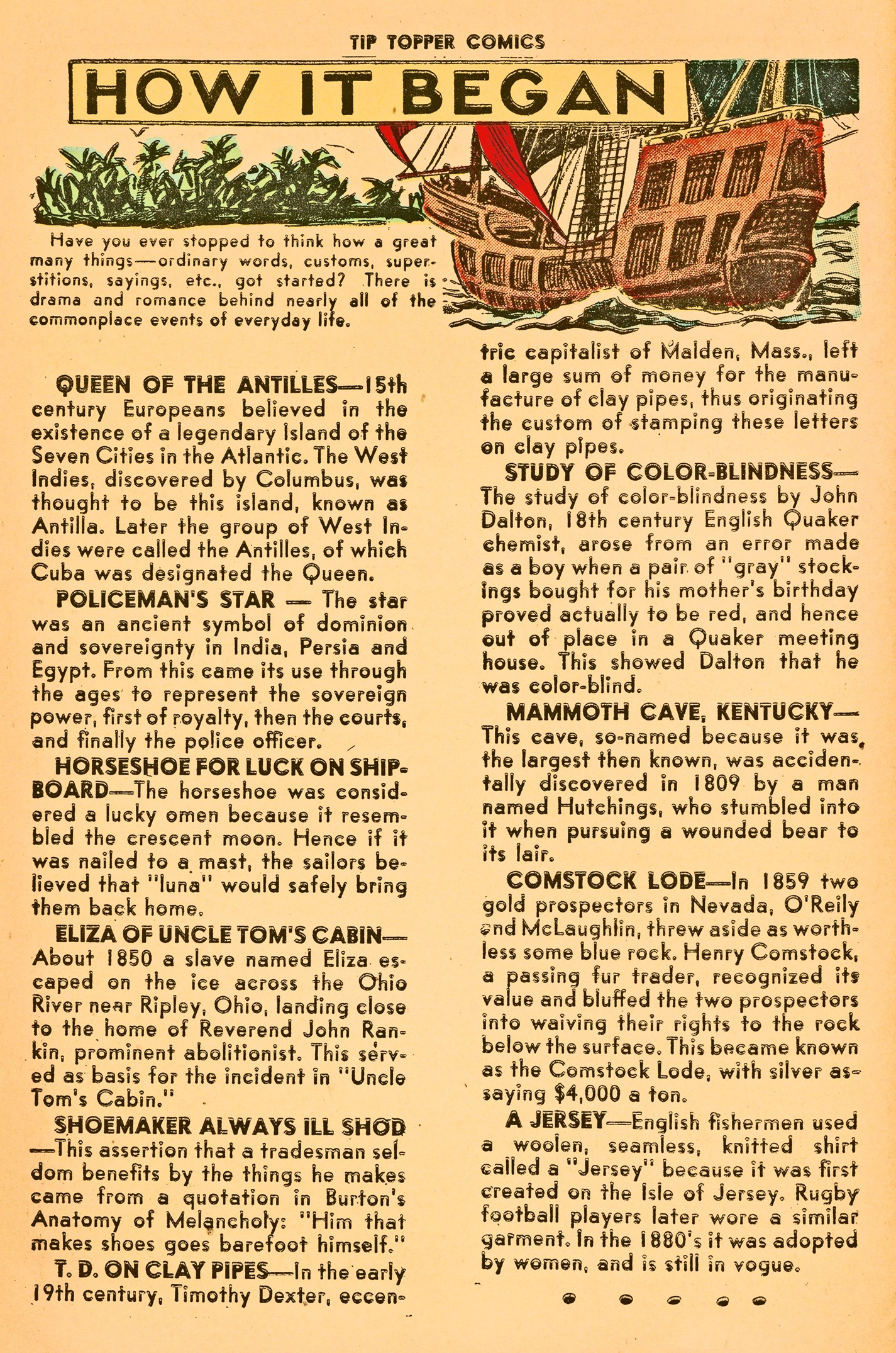 Read online Tip Topper Comics comic -  Issue #1 - 44