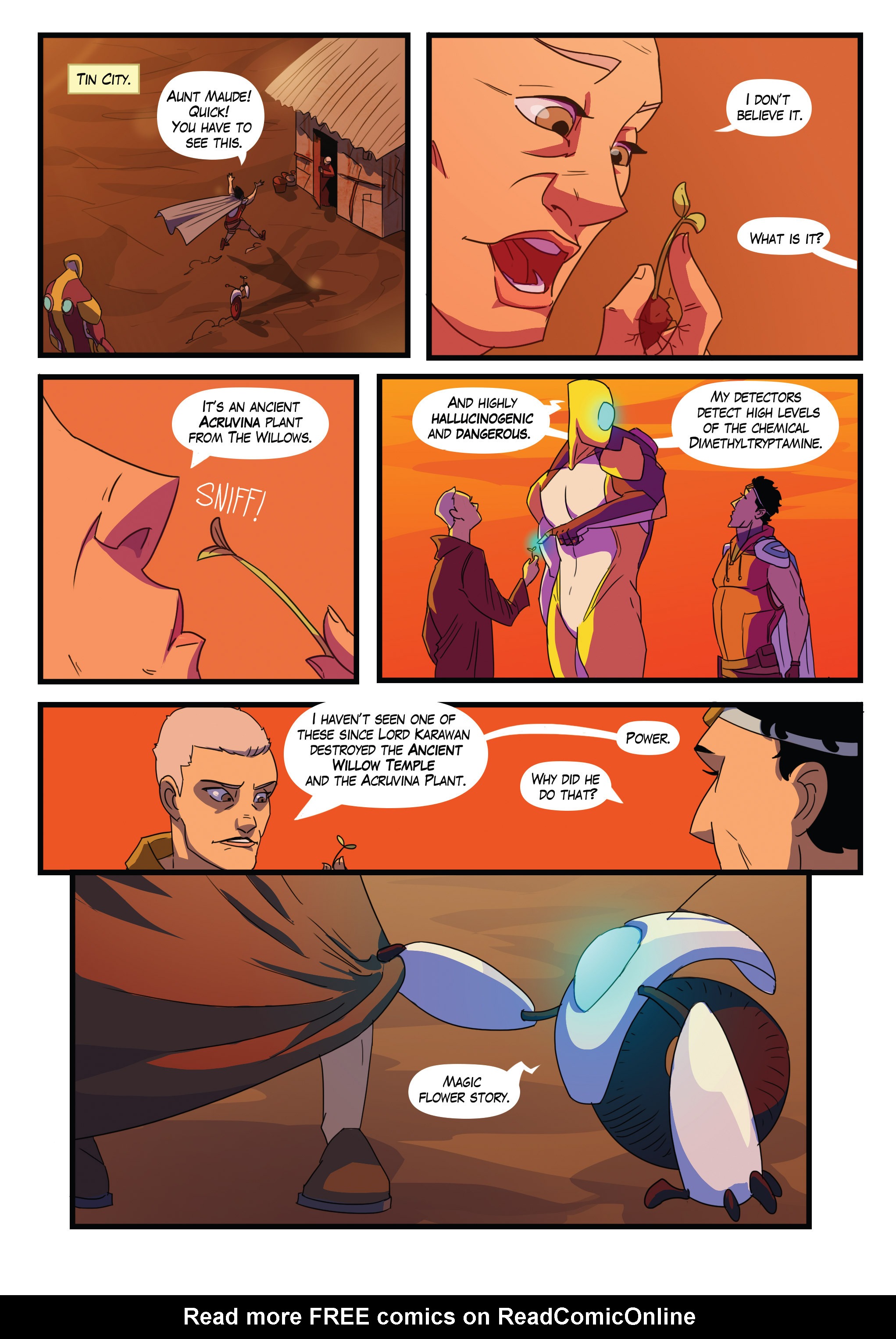 Read online Scavenger comic -  Issue #1 - 11