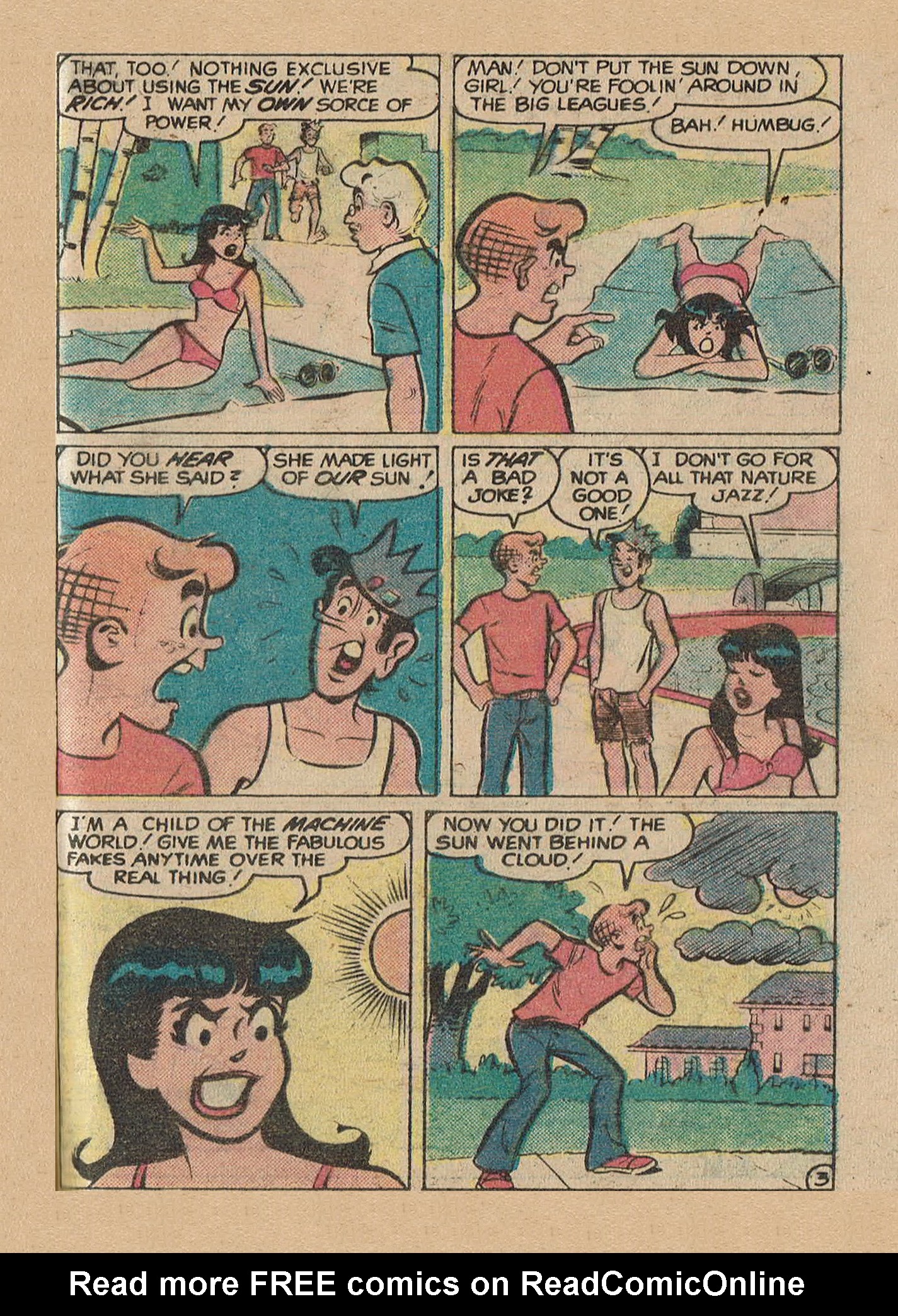 Read online Archie Digest Magazine comic -  Issue #38 - 105