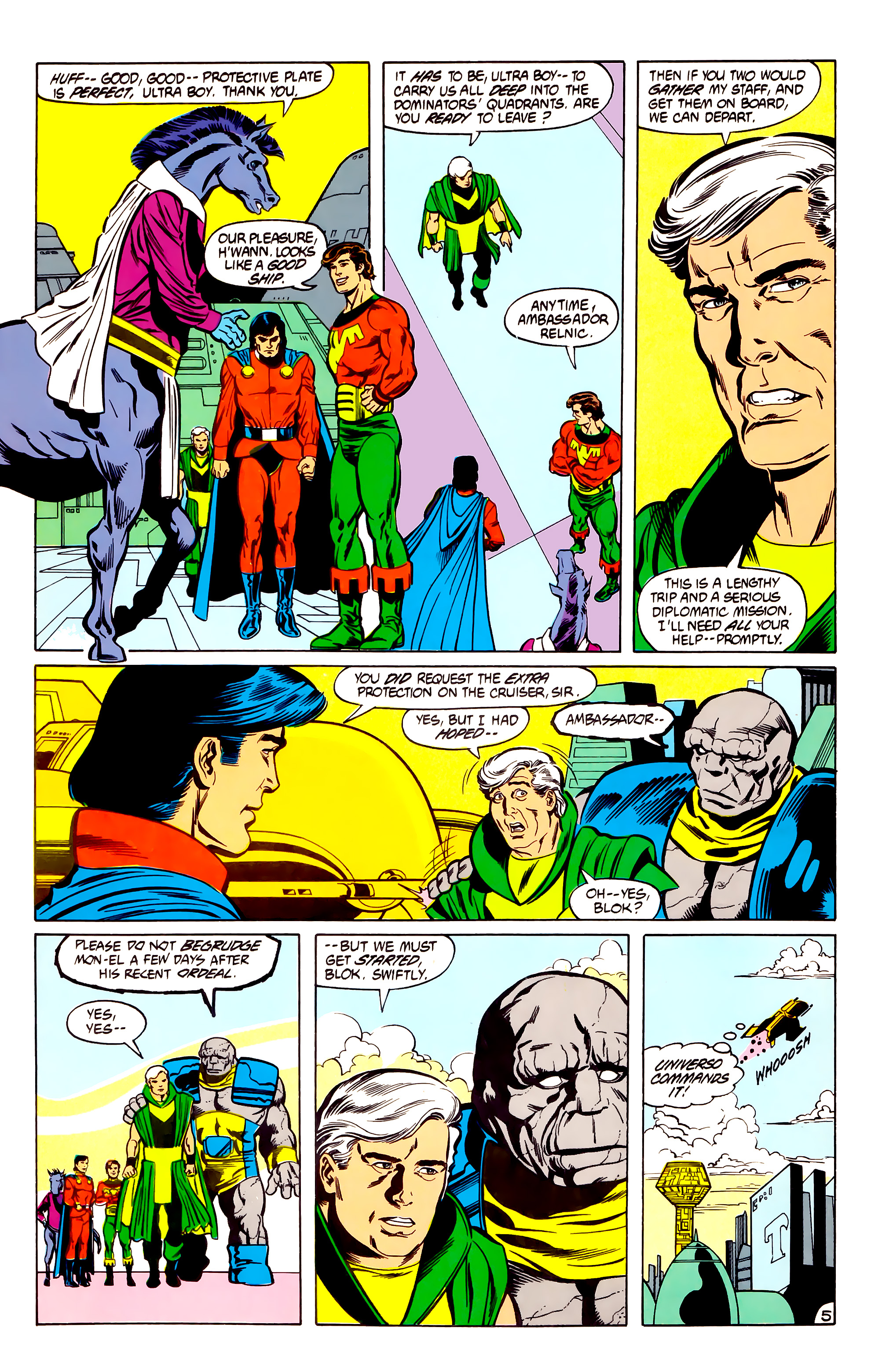 Read online Legion of Super-Heroes (1984) comic -  Issue #30 - 6