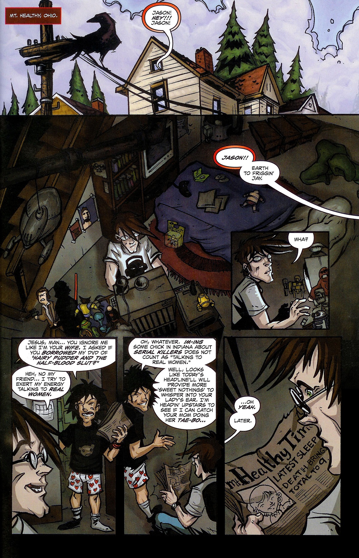 Read online Hack/Slash: Land of Lost Toys comic -  Issue #1 - 10