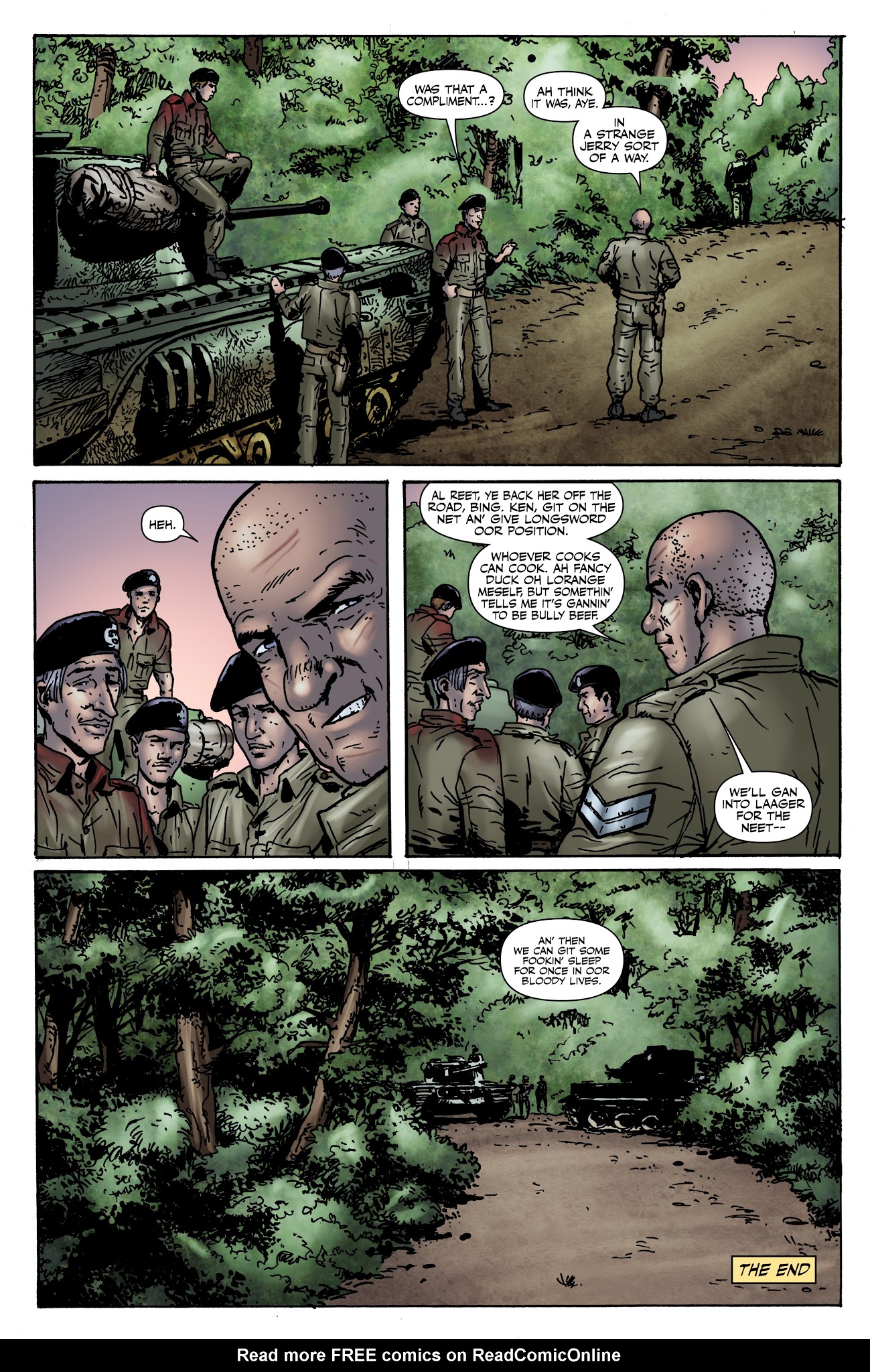 Read online Battlefields: The Tankies comic -  Issue # TPB - 72