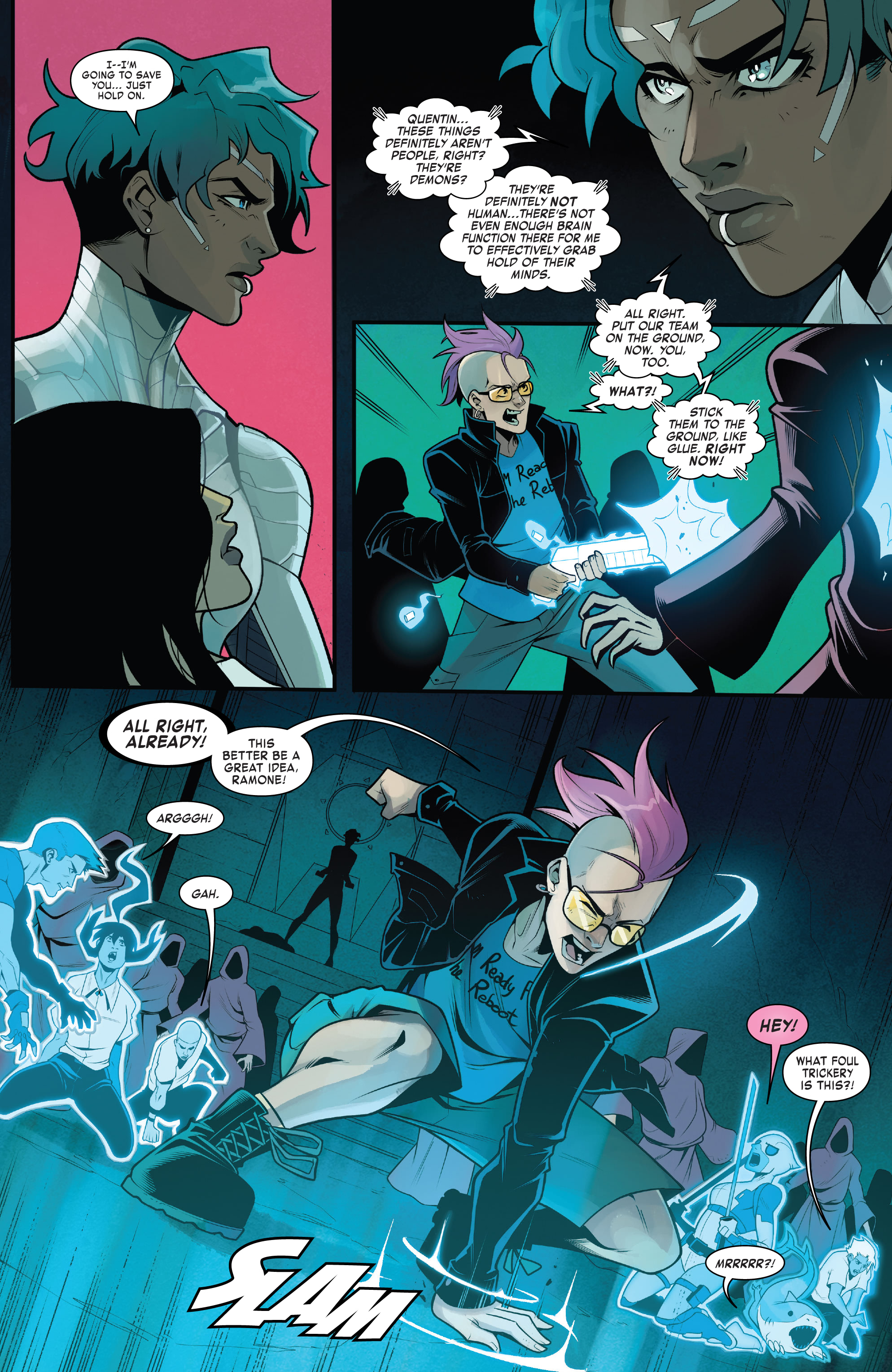 Read online Hawkeye: Team Spirit comic -  Issue # TPB (Part 2) - 10