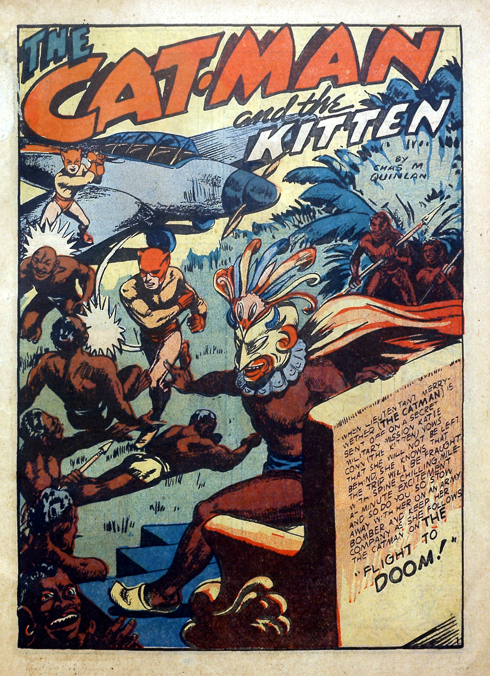 Read online Cat-Man Comics comic -  Issue #16 - 3