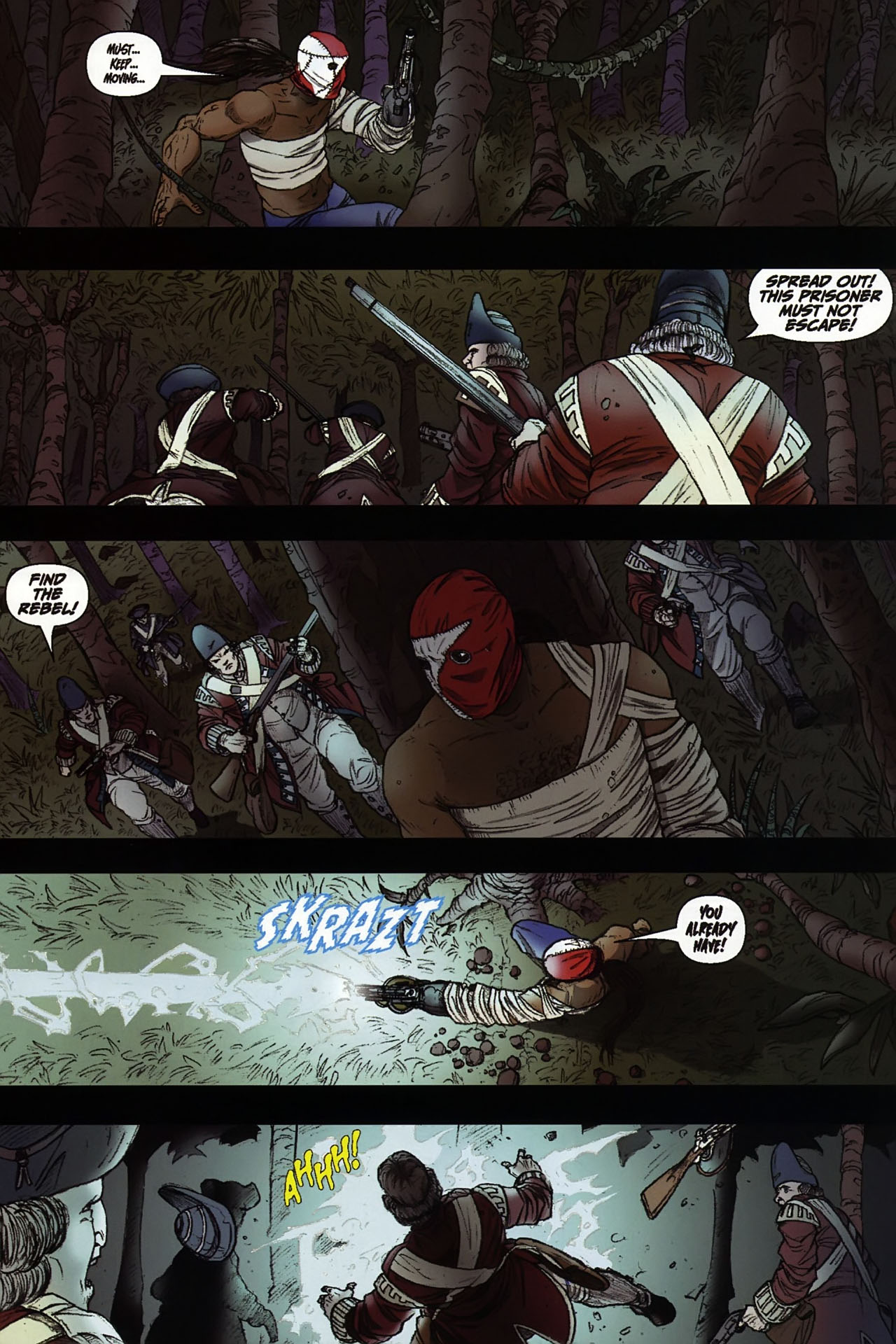 Read online Pistolfist Revolutionary Warrior comic -  Issue #2 - 5