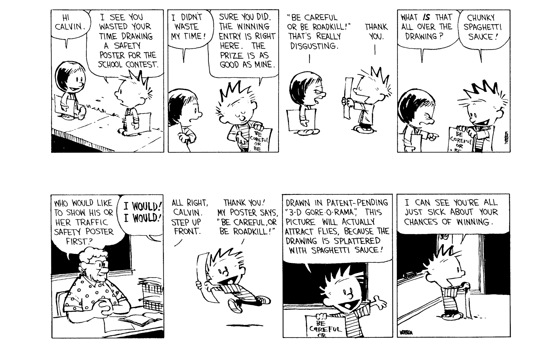 Read online Calvin and Hobbes comic -  Issue #9 - 105