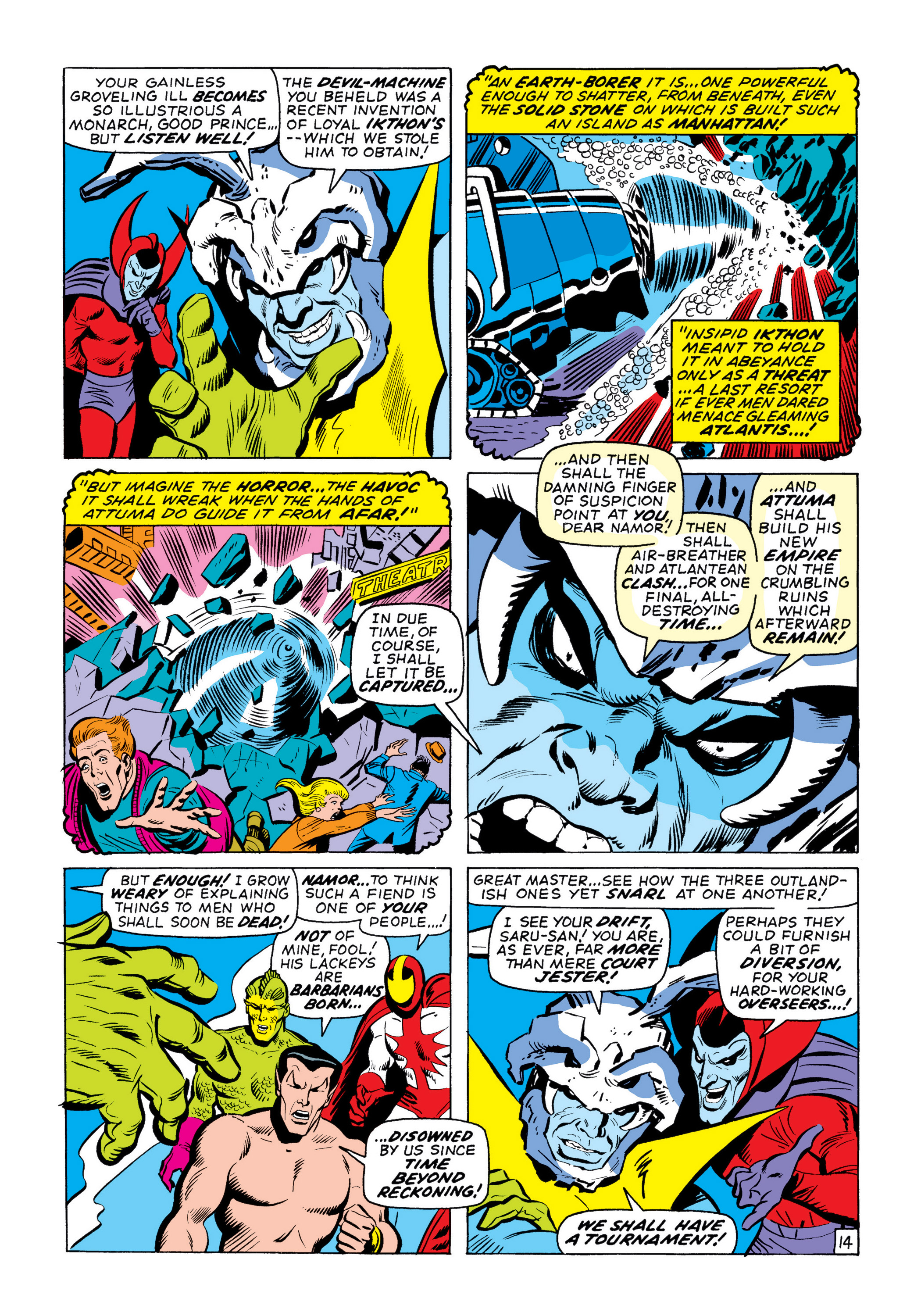 Read online Marvel Masterworks: The Sub-Mariner comic -  Issue # TPB 5 (Part 2) - 34