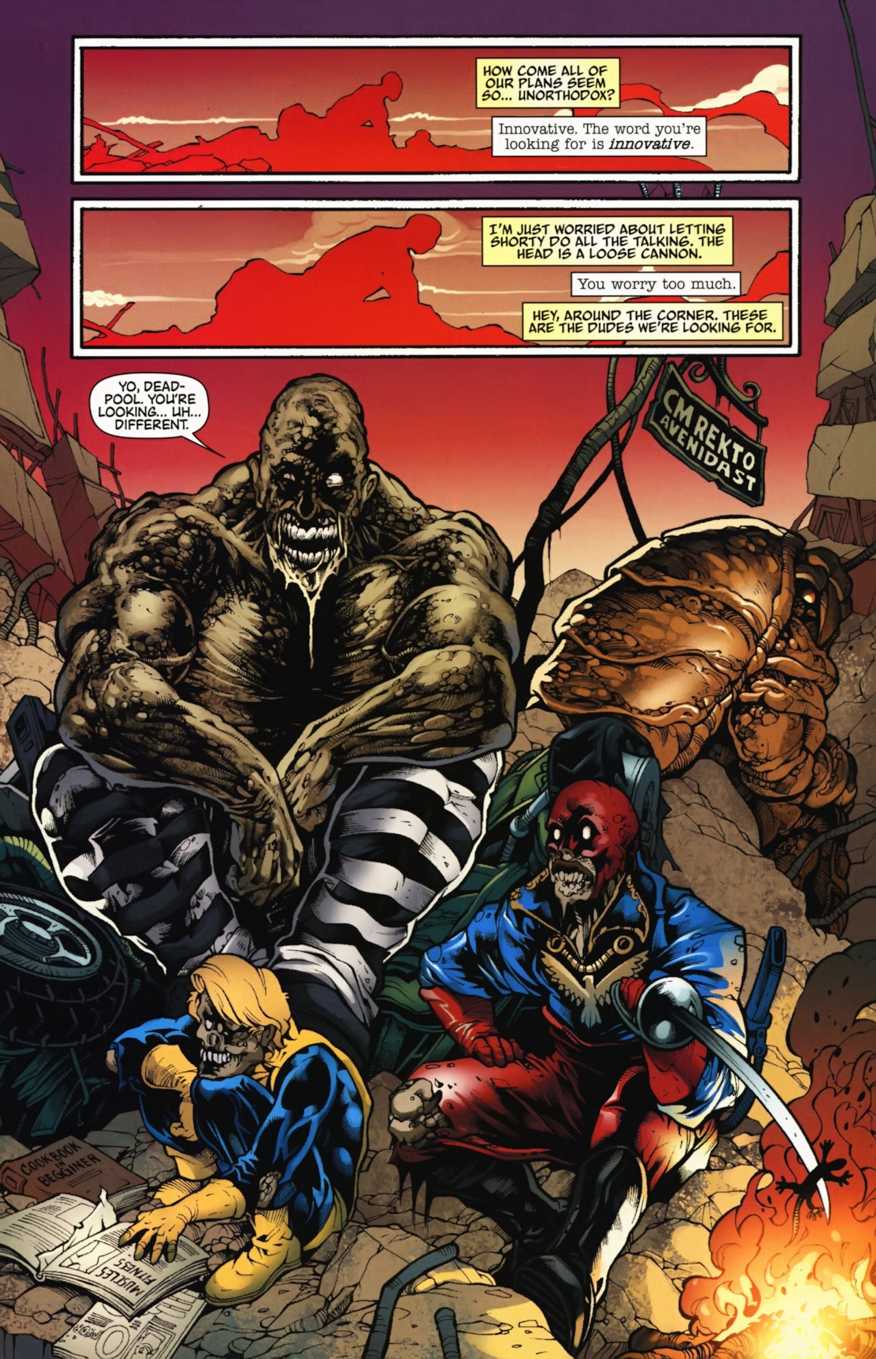 Read online Deadpool: Merc With a Mouth comic -  Issue #9 - 8