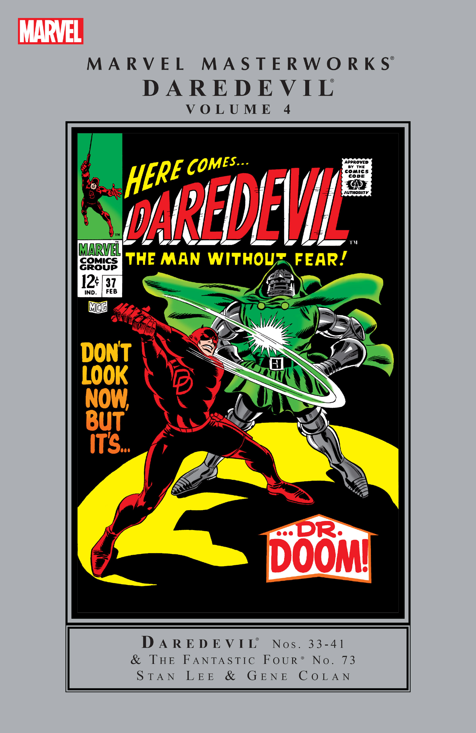 Read online Marvel Masterworks: Daredevil comic -  Issue # TPB 4 (Part 1) - 1