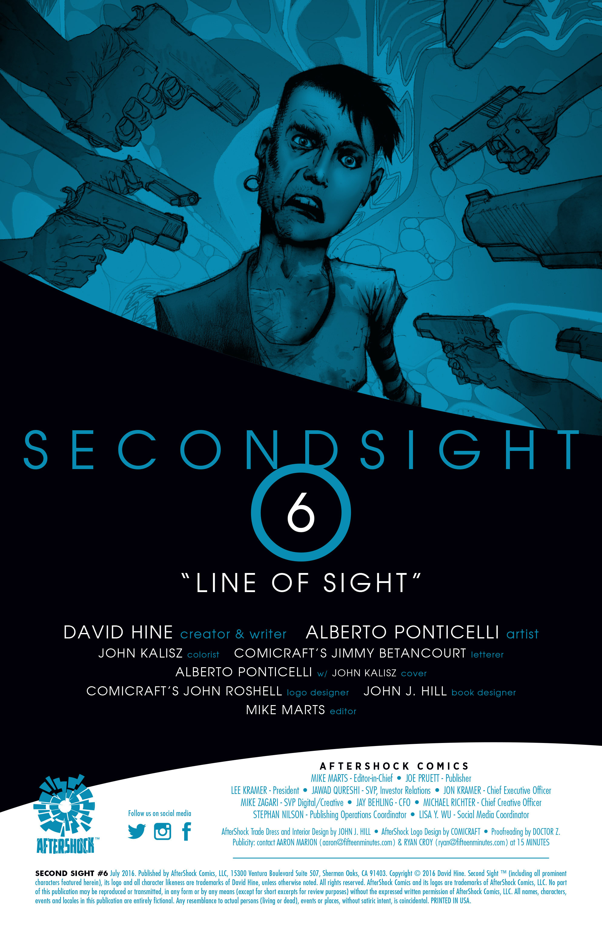 Read online Second Sight comic -  Issue #6 - 2