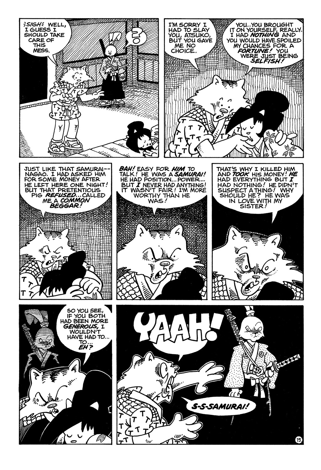 Read online Usagi Yojimbo (1987) comic -  Issue #19 - 17