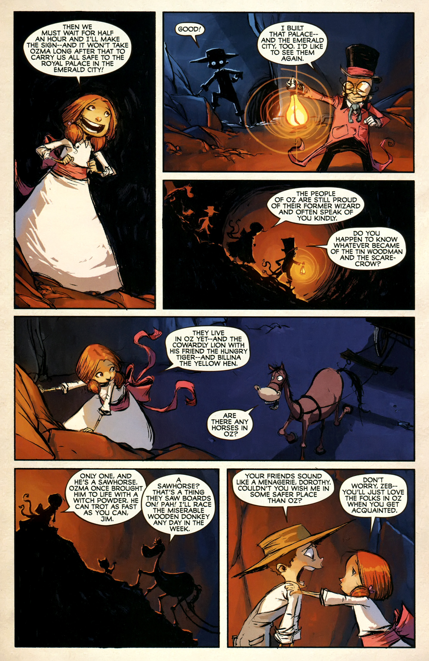 Read online Dorothy & The Wizard in Oz comic -  Issue #6 - 12