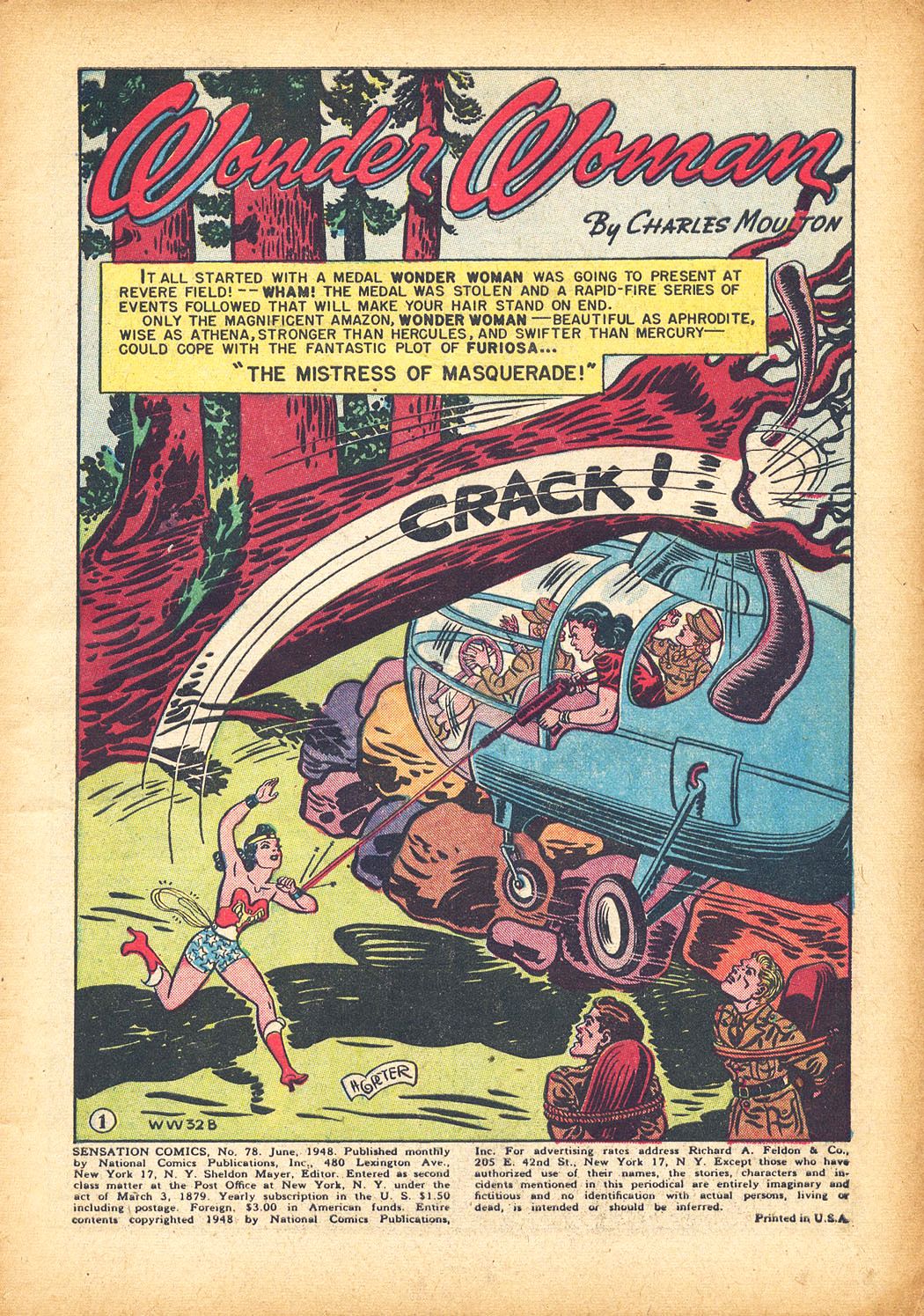 Read online Sensation (Mystery) Comics comic -  Issue #78 - 3