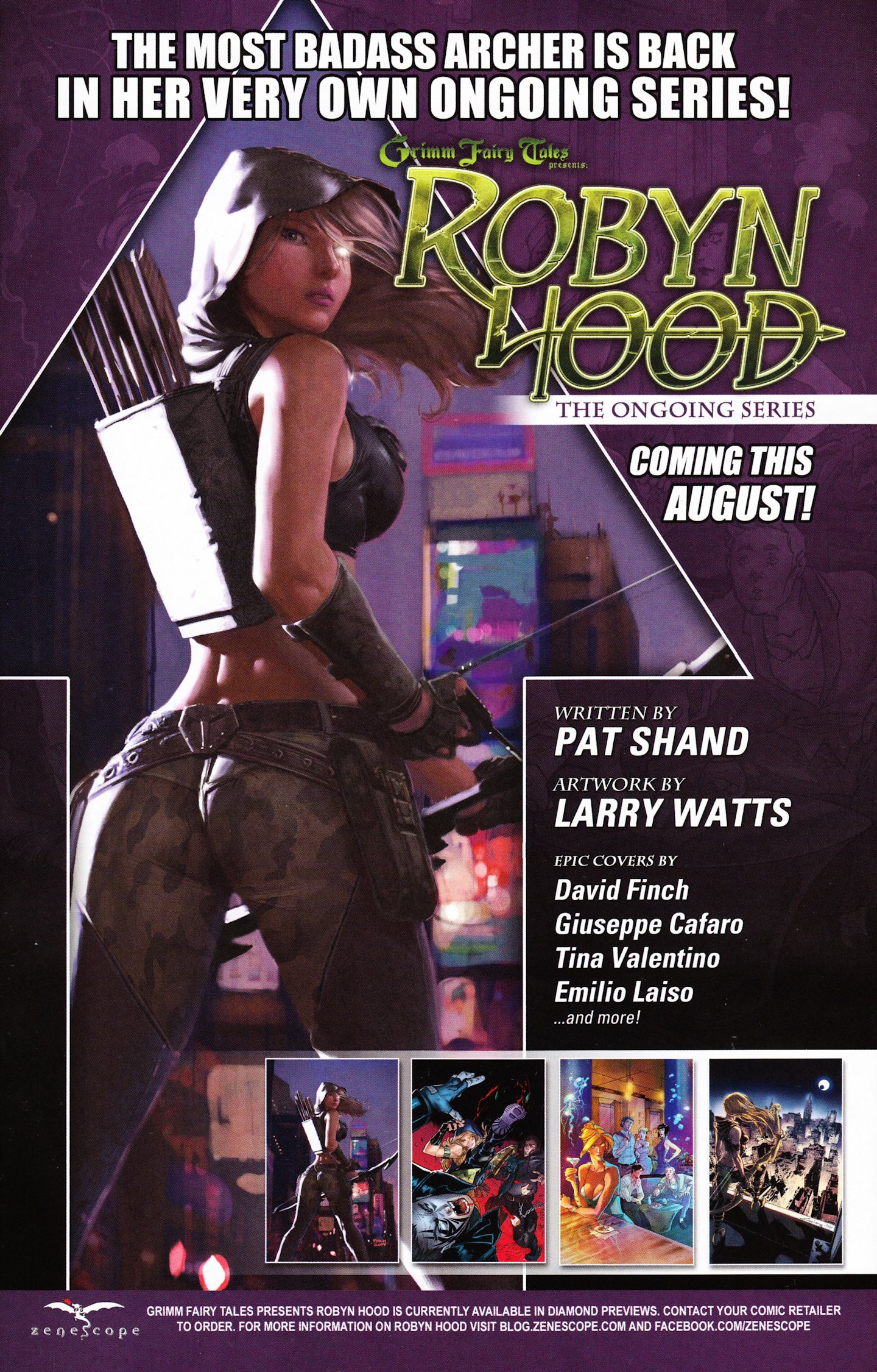 Read online Grimm Fairy Tales presents Robyn Hood: Legend comic -  Issue #5 - 25