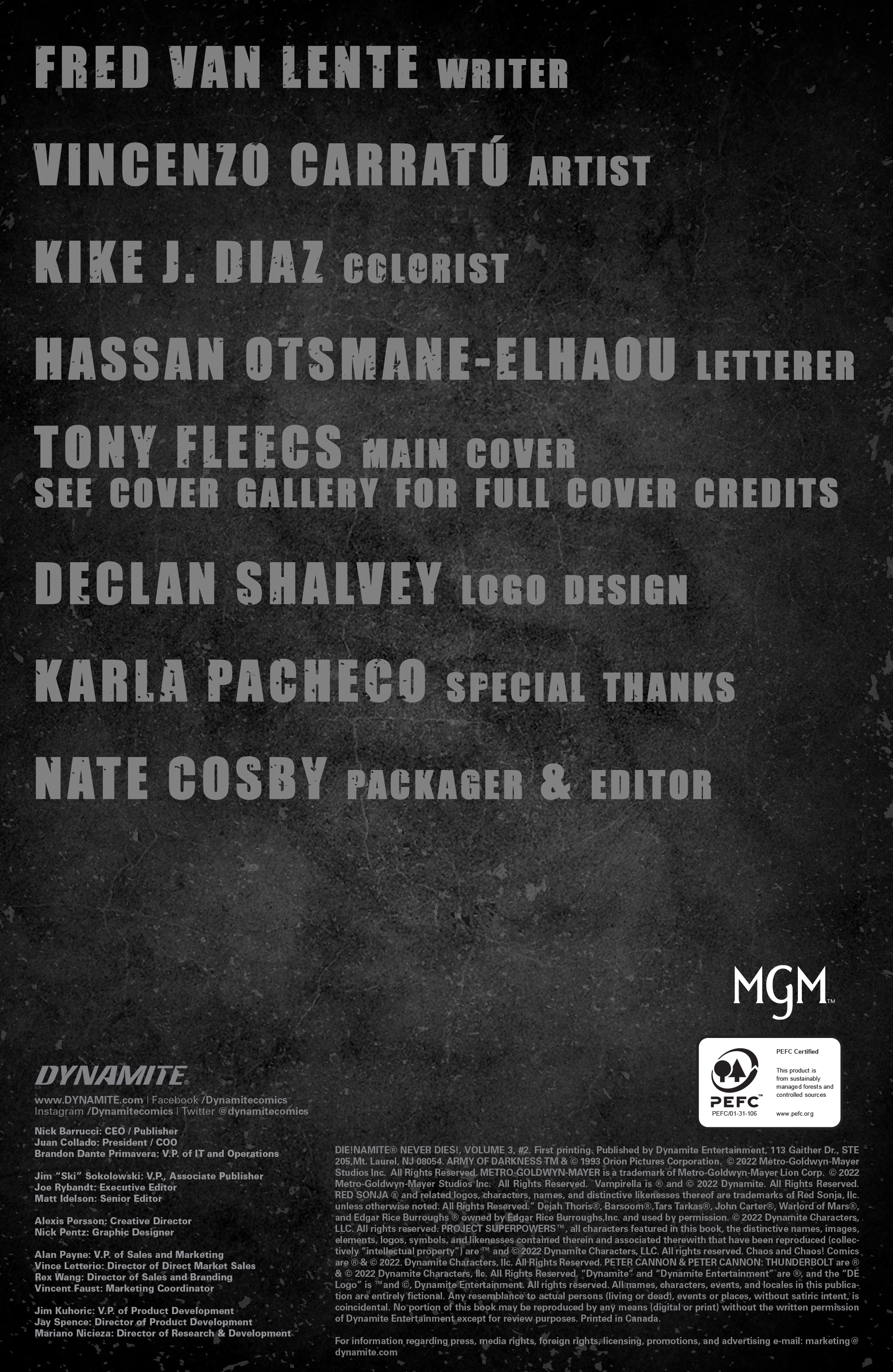 Read online Die!Namite Never Dies comic -  Issue #2 - 2