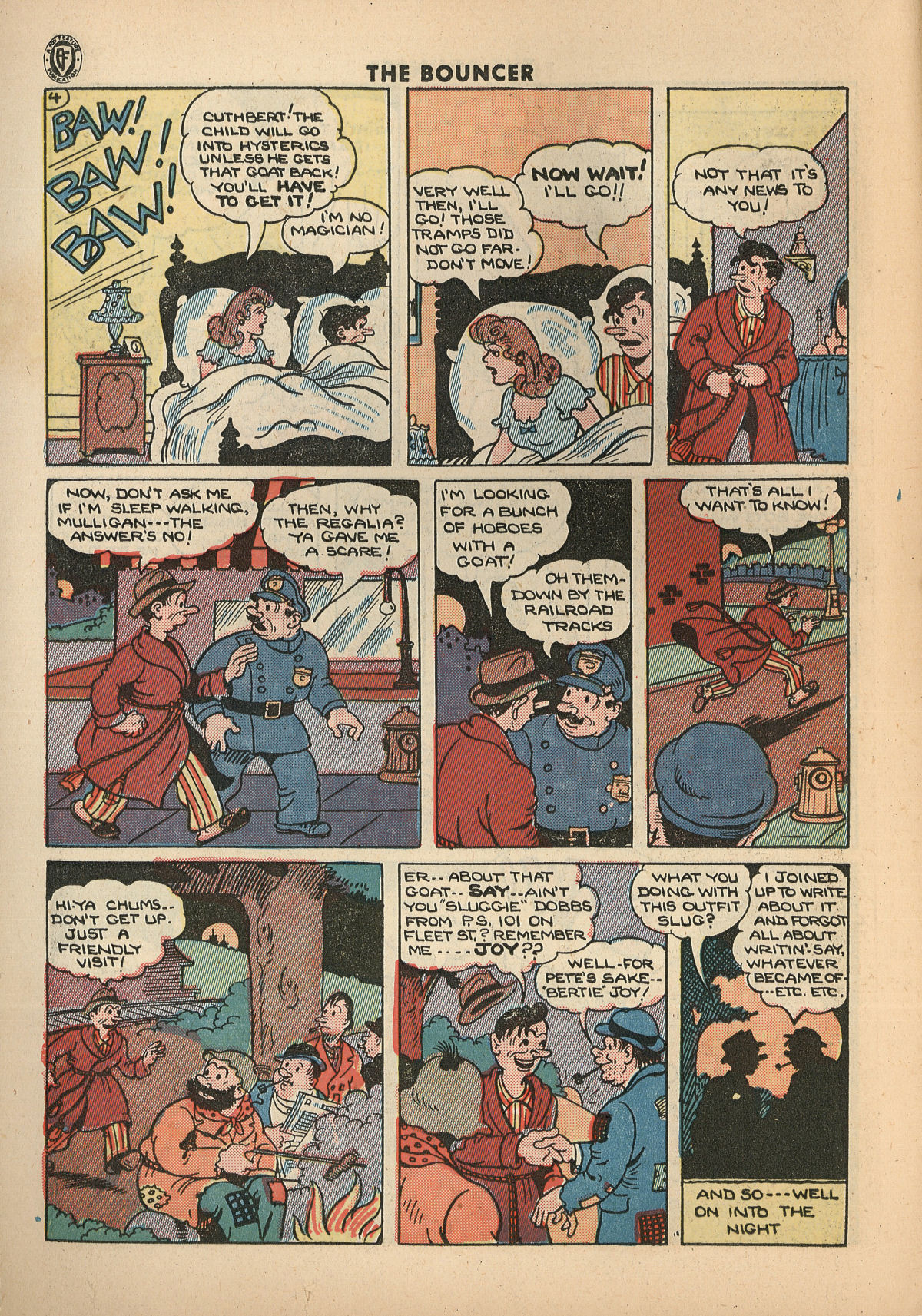 Read online The Bouncer (1944) comic -  Issue #13 - 22