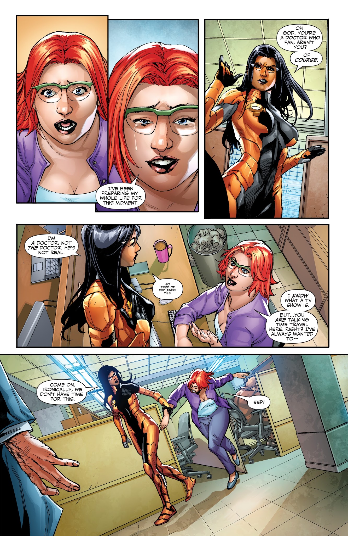 Read online Faith and the Future Force comic -  Issue #1 - 6