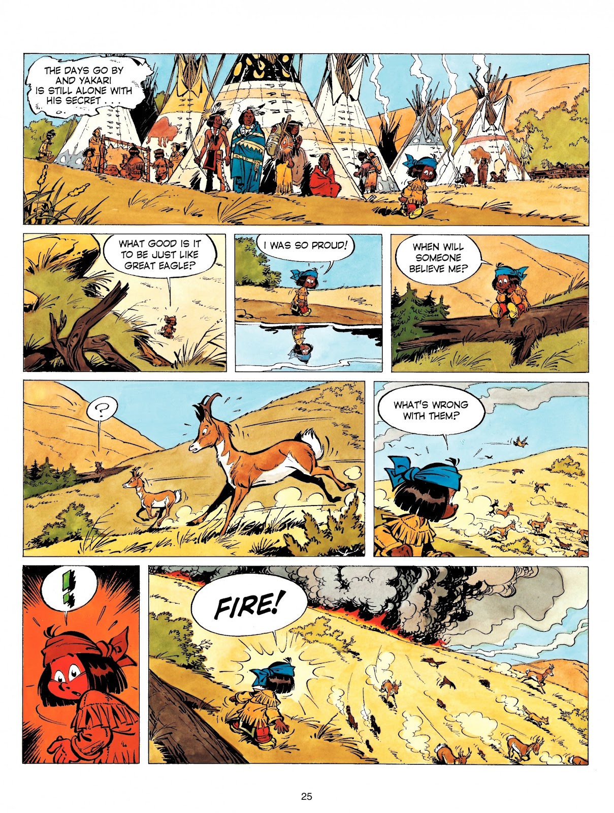 Yakari issue 1 - Page 25