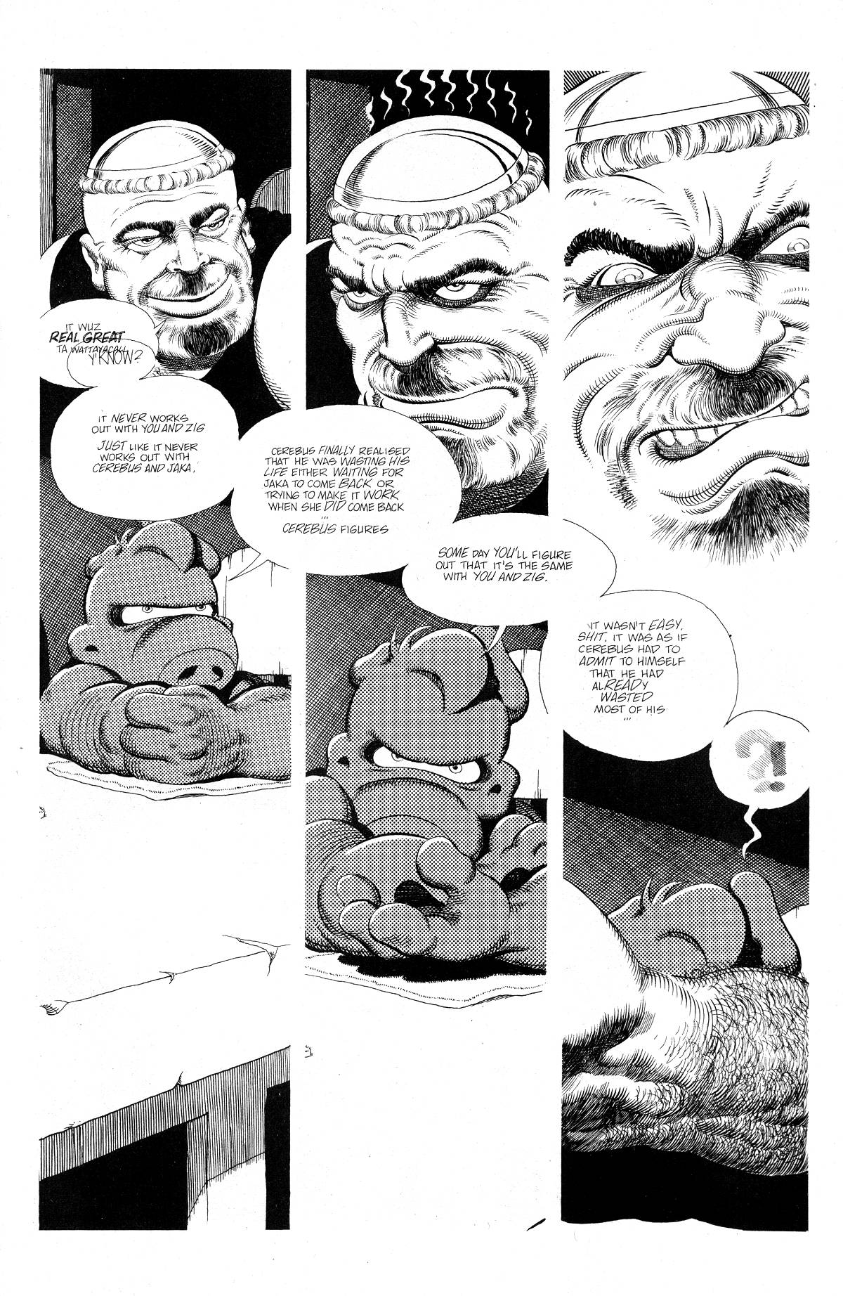 Read online Cerebus comic -  Issue #213 - 21