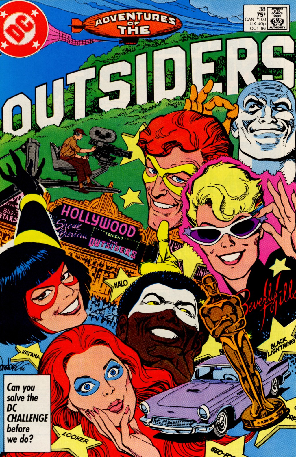 Read online Adventures of the Outsiders comic -  Issue #38 - 1