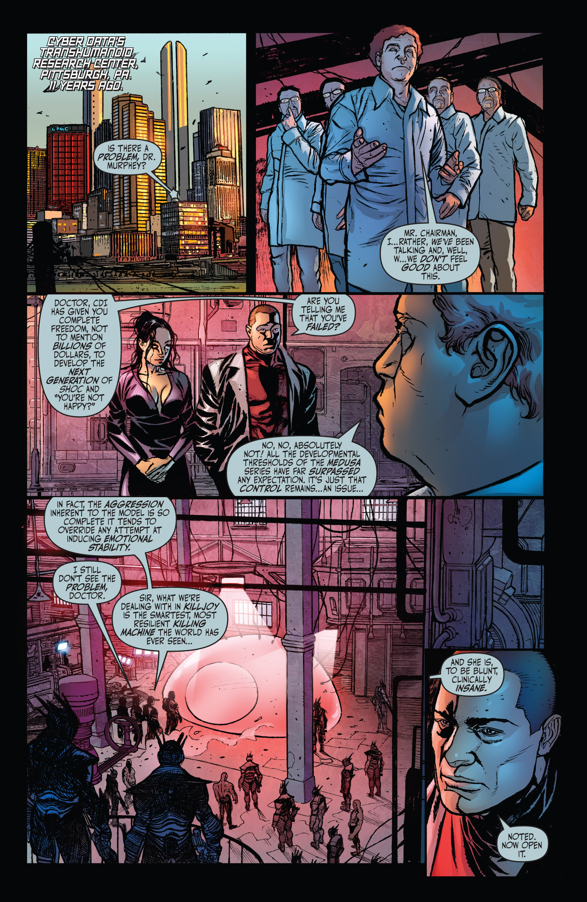 Read online Cyberforce (2012) comic -  Issue #7 - 4