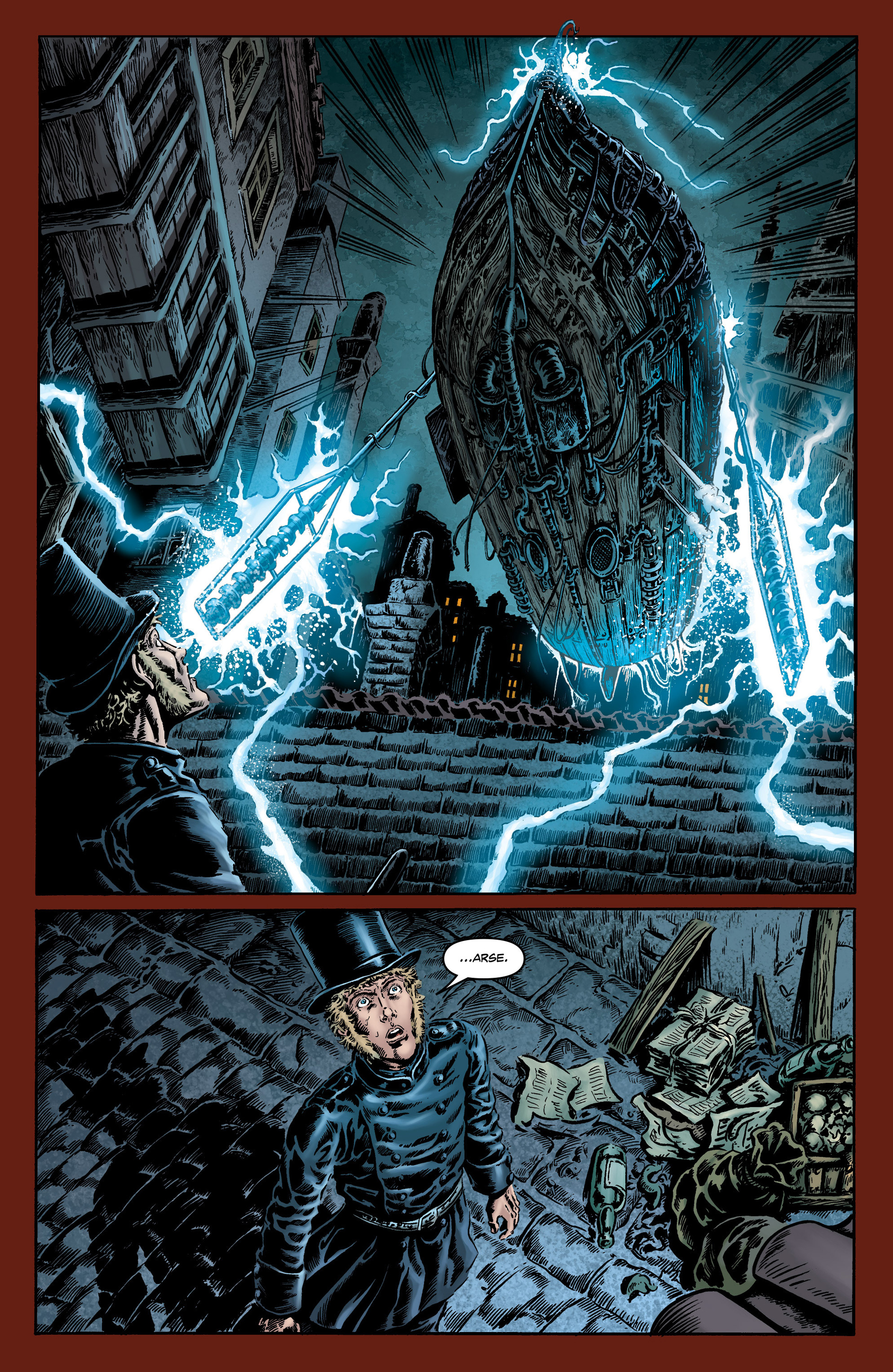 Read online Captain Swing and the Electrical Pirates of Cindery Island comic -  Issue #1 - 15