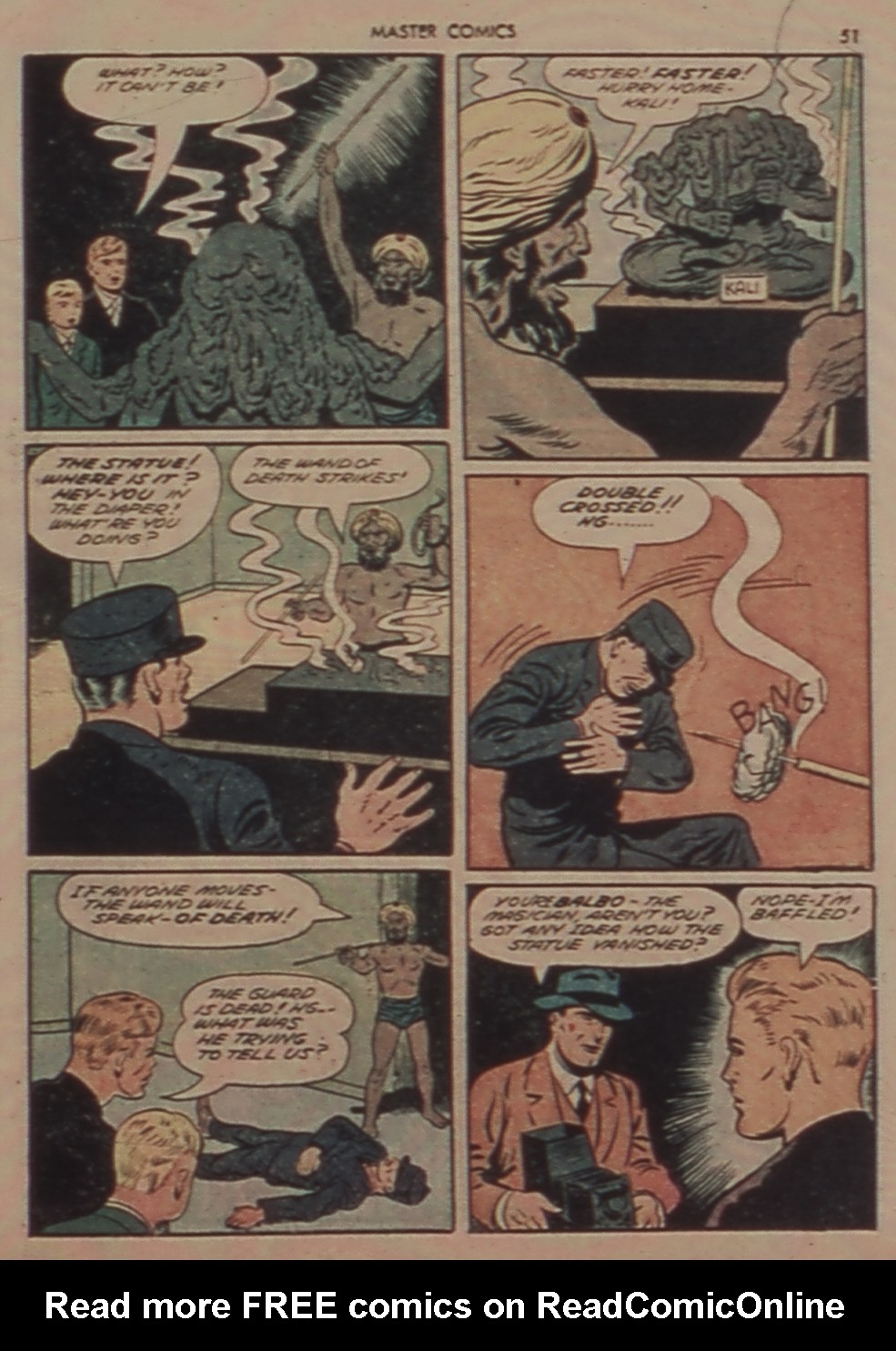 Read online Master Comics comic -  Issue #37 - 51