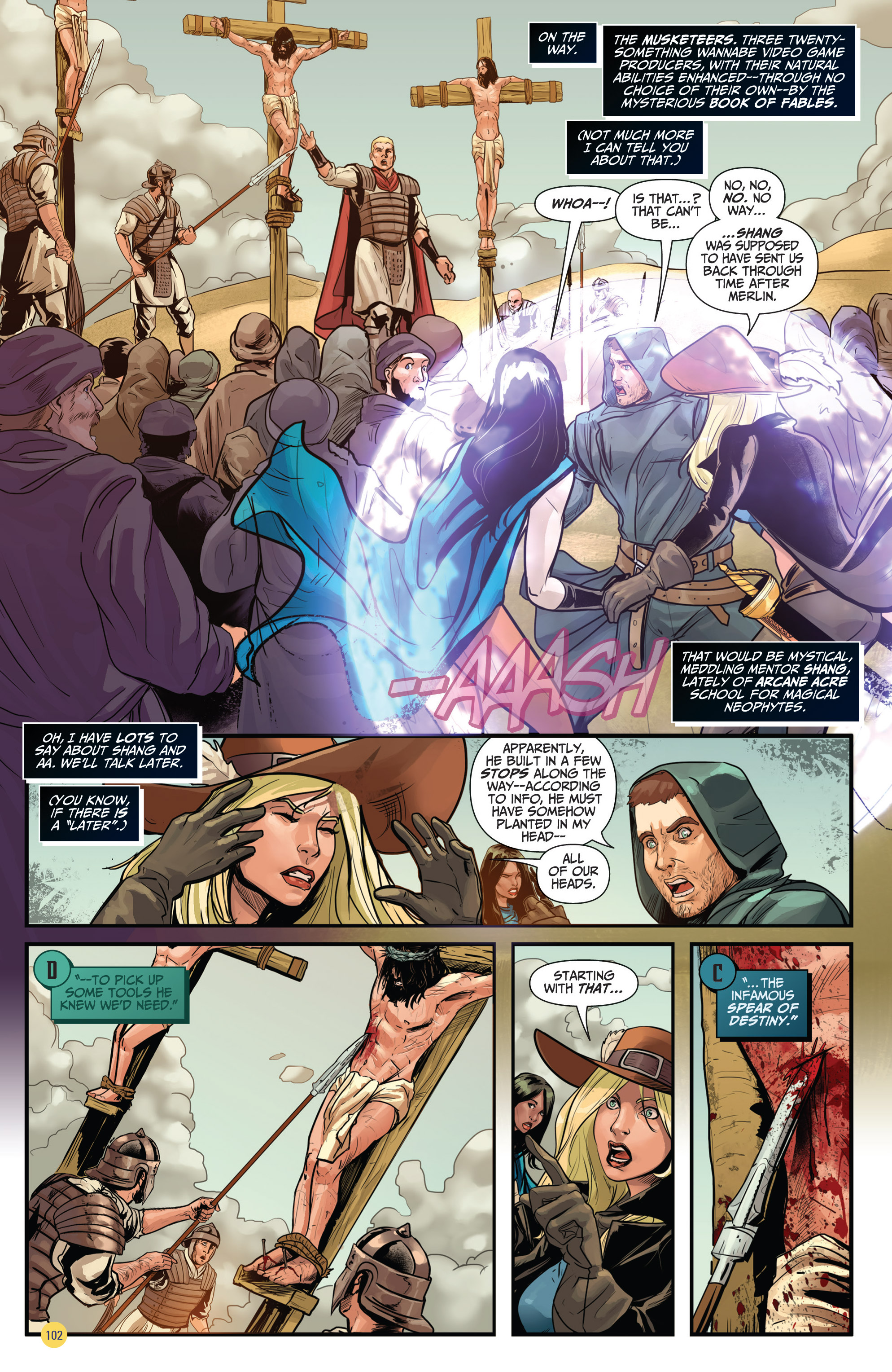 Read online The Musketeers comic -  Issue # _TPB - 95