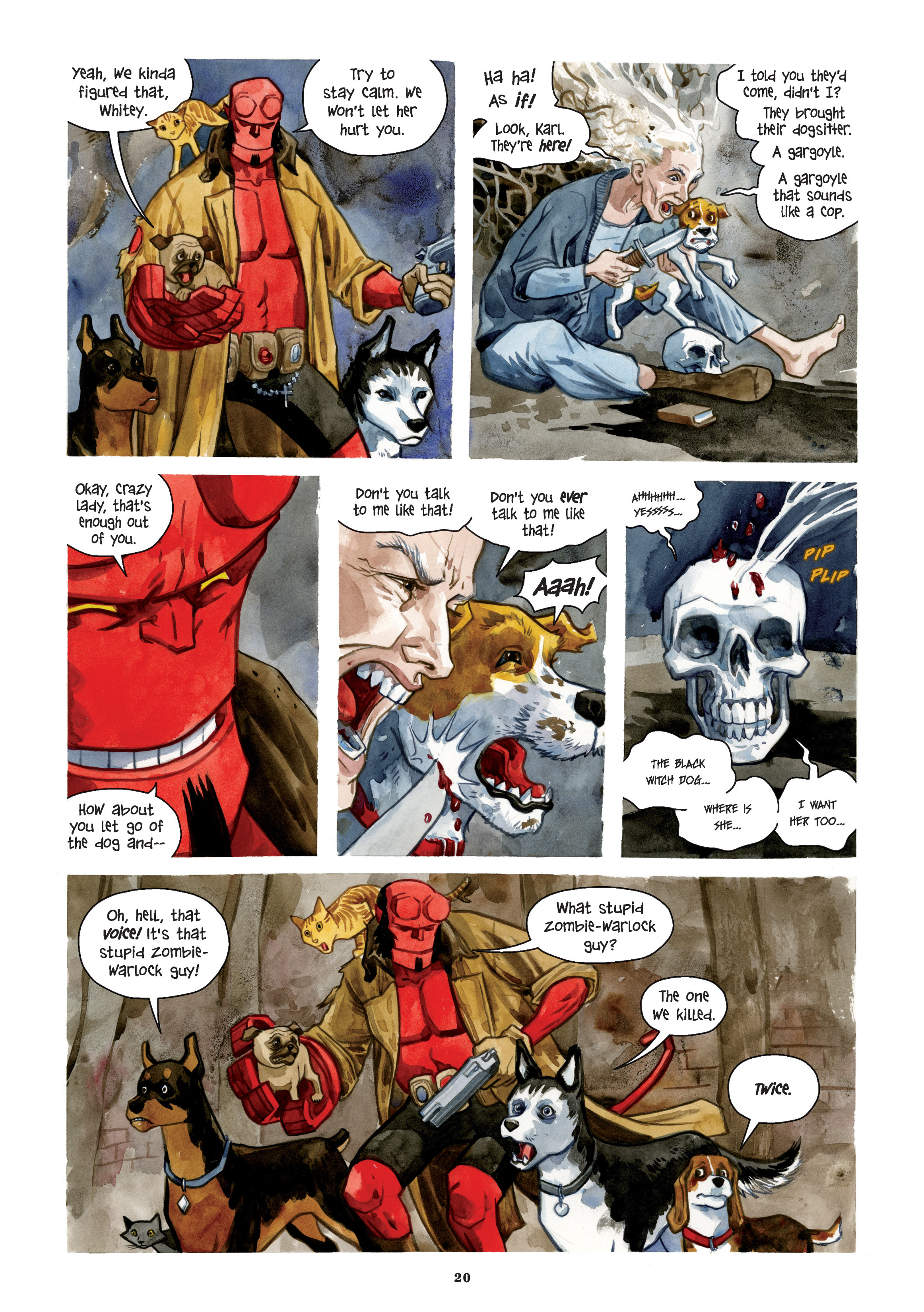 Read online Beasts of Burden: Neighborhood Watch (2019) comic -  Issue # TPB (Part 1) - 23