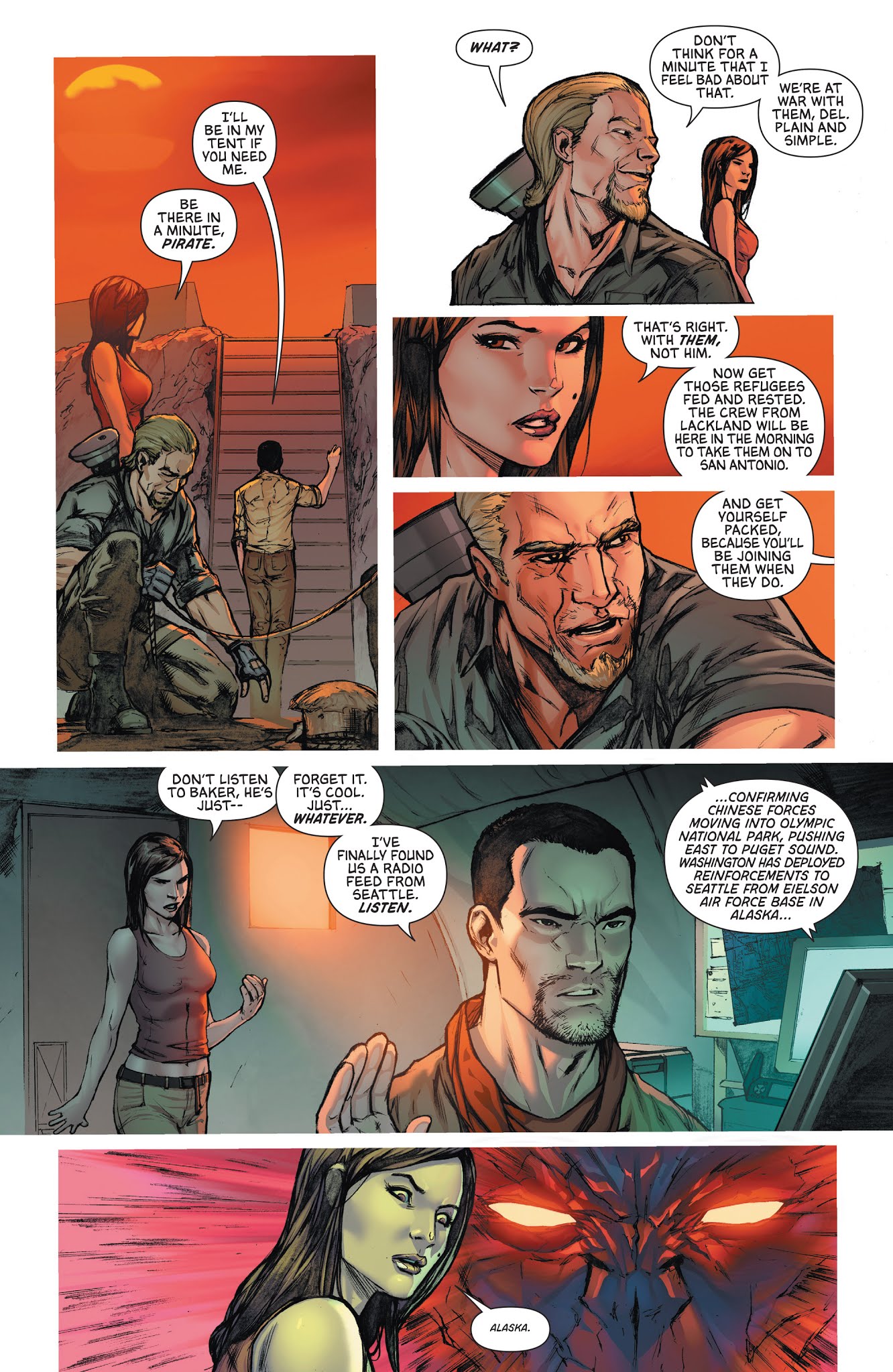 Read online Dissension: War Eternal comic -  Issue #1 - 13