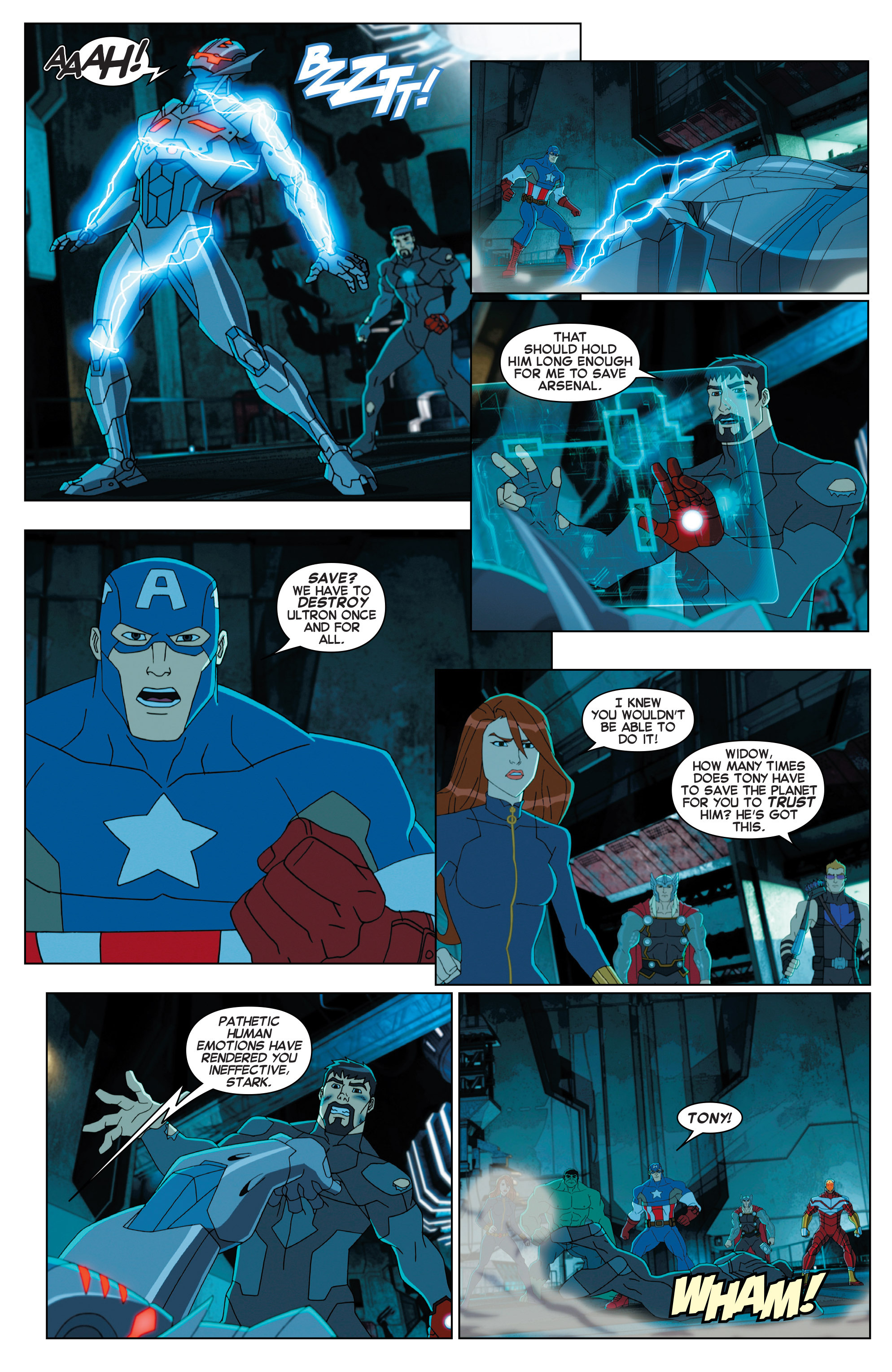 Read online Marvel Universe Avengers Assemble: Civil War comic -  Issue #1 - 20