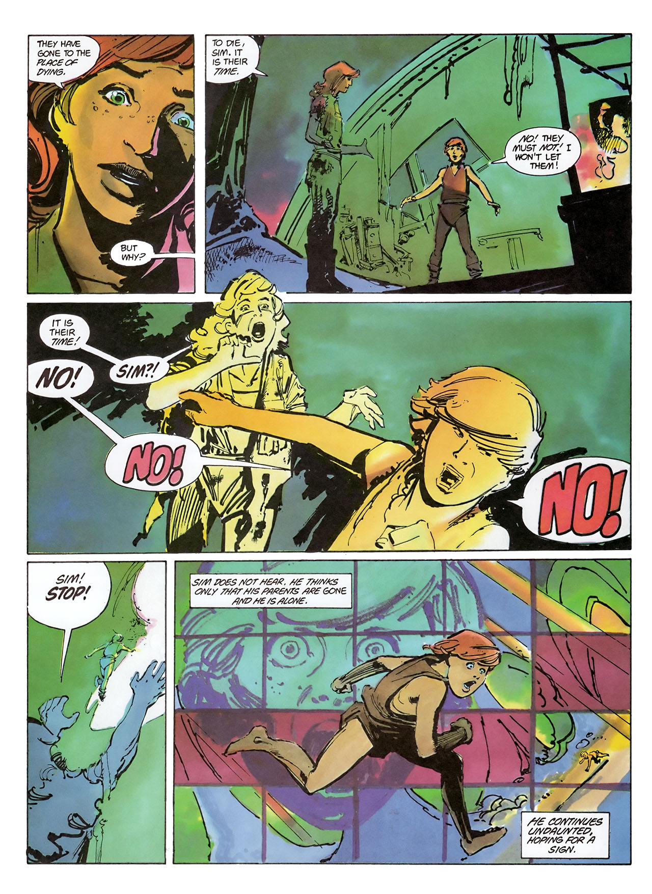 Read online Science Fiction Graphic Novel comic -  Issue #3 - 17