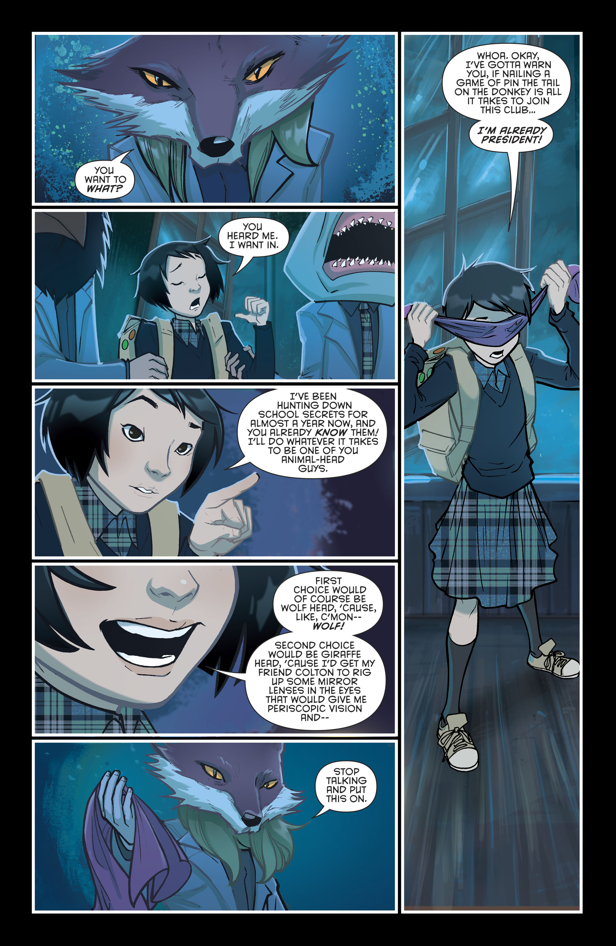 Read online Gotham Academy: Second Semester comic -  Issue #10 - 11