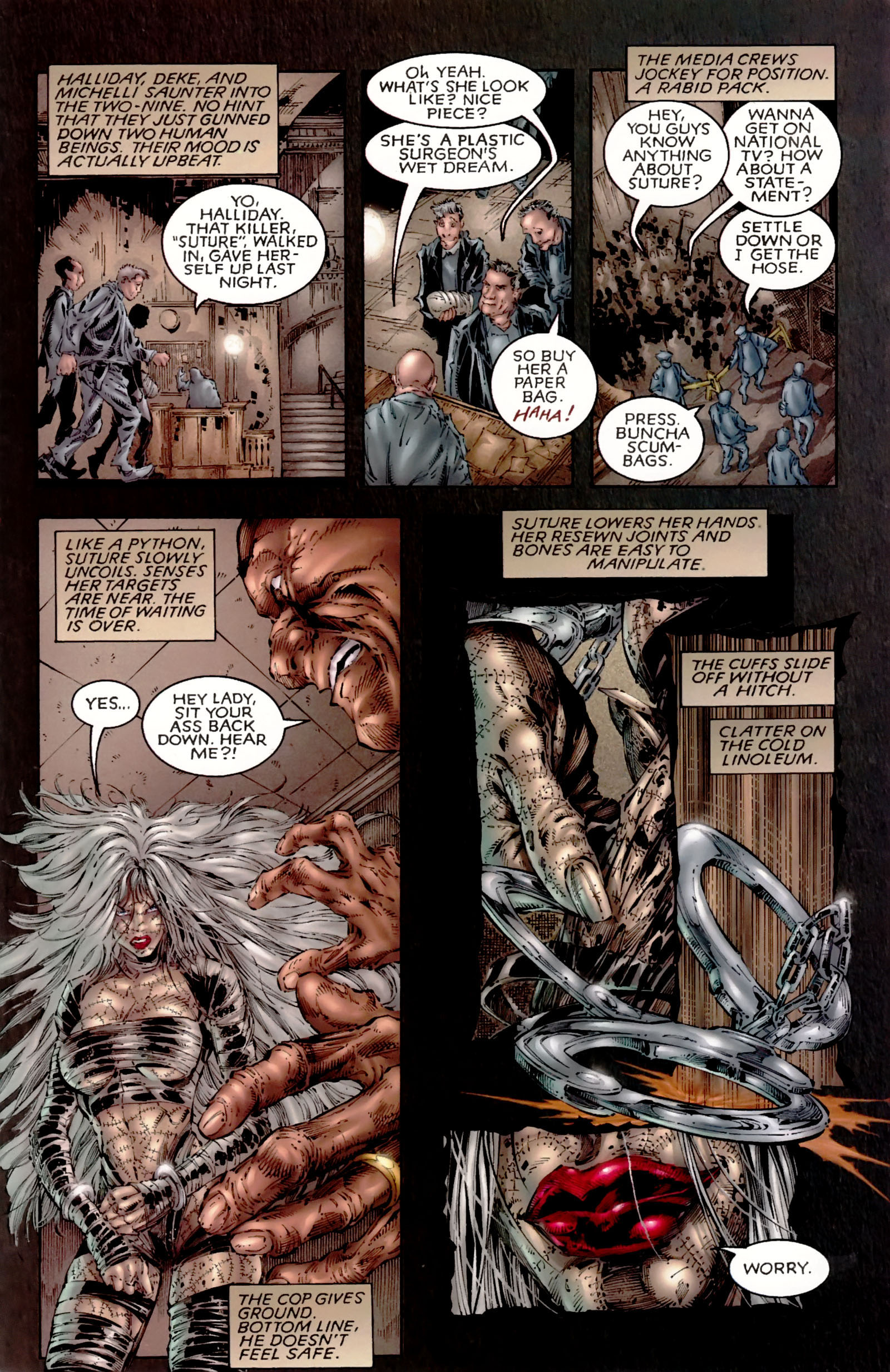 Read online Curse of the Spawn comic -  Issue #8 - 10