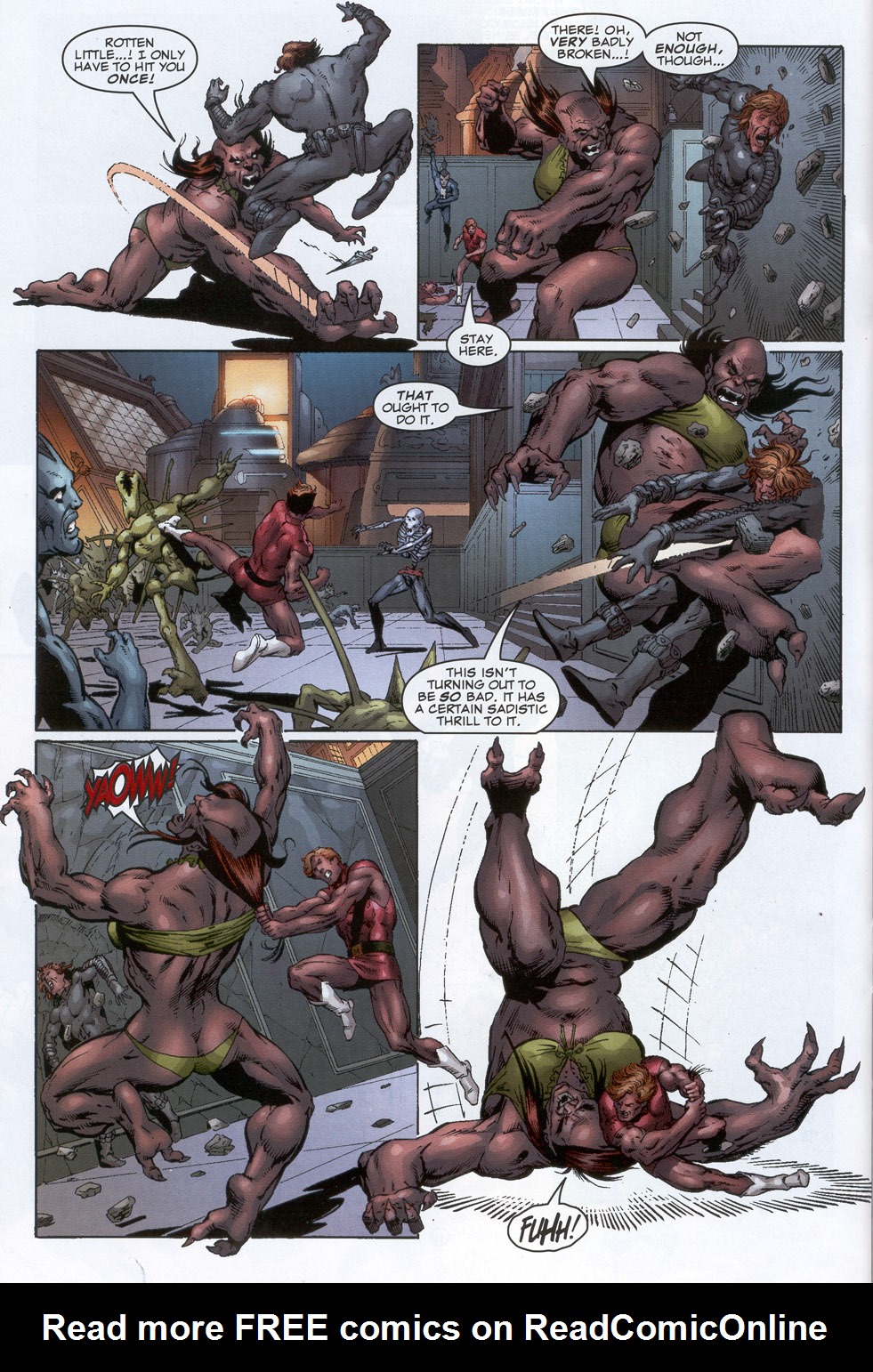 Read online Unity 2000 comic -  Issue #1 - 17