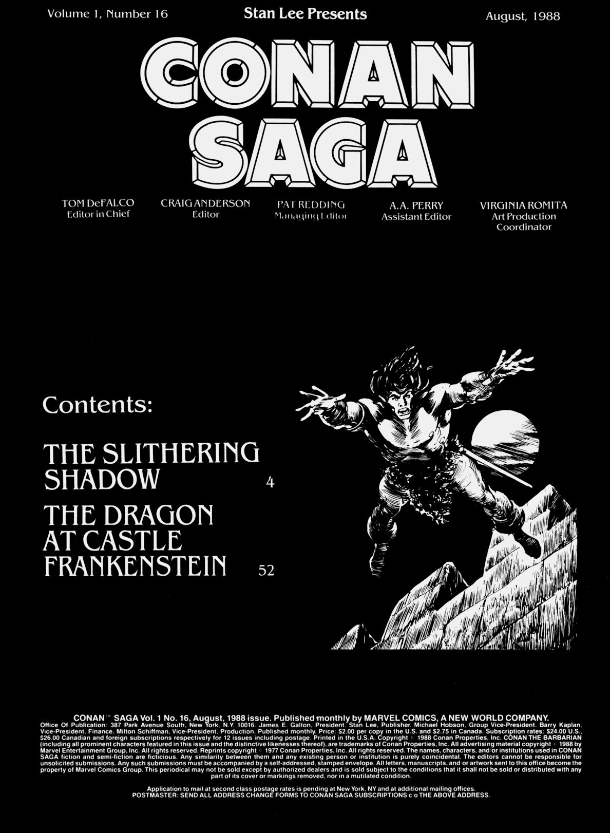 Read online Conan Saga comic -  Issue #16 - 3