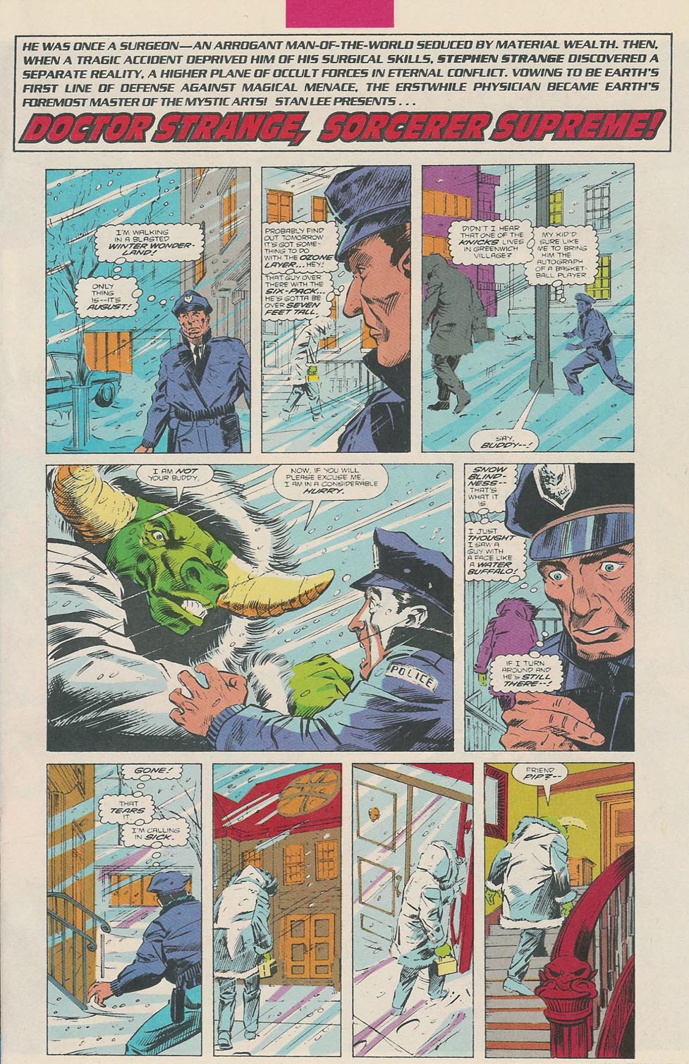 Read online Doctor Strange: Sorcerer Supreme comic -  Issue #34 - 2