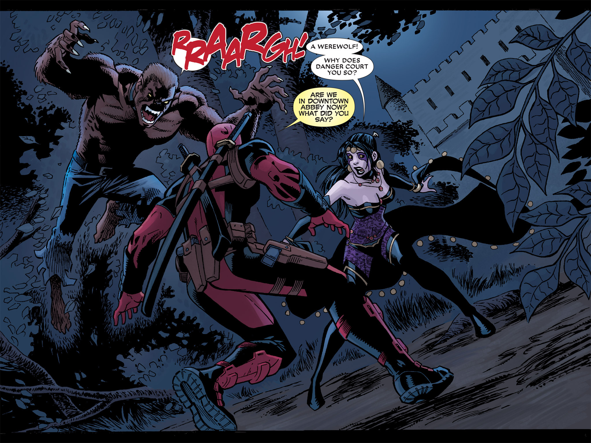 Read online Deadpool: Dracula's Gauntlet comic -  Issue # Part 6 - 24