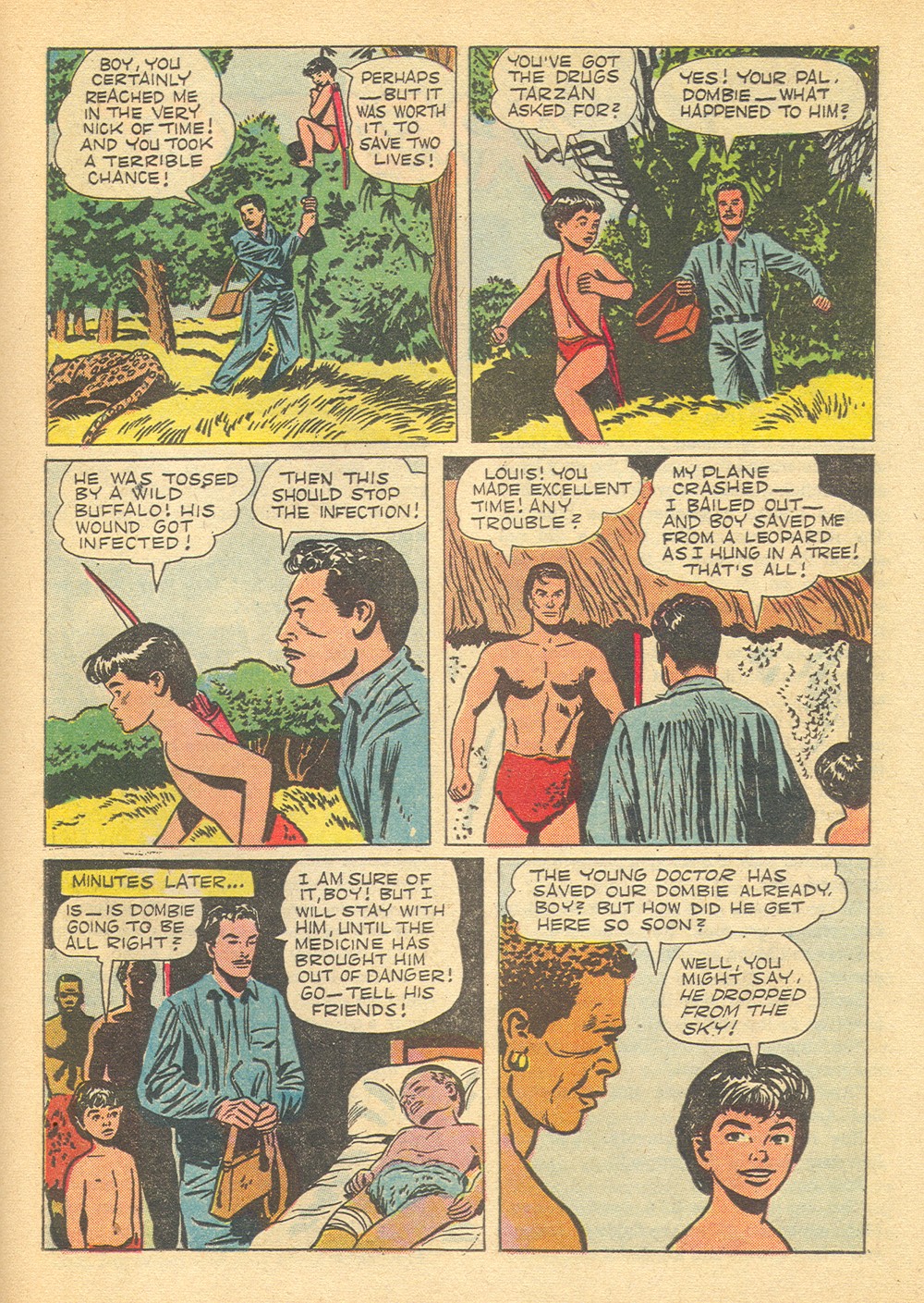 Read online Tarzan (1948) comic -  Issue #61 - 25