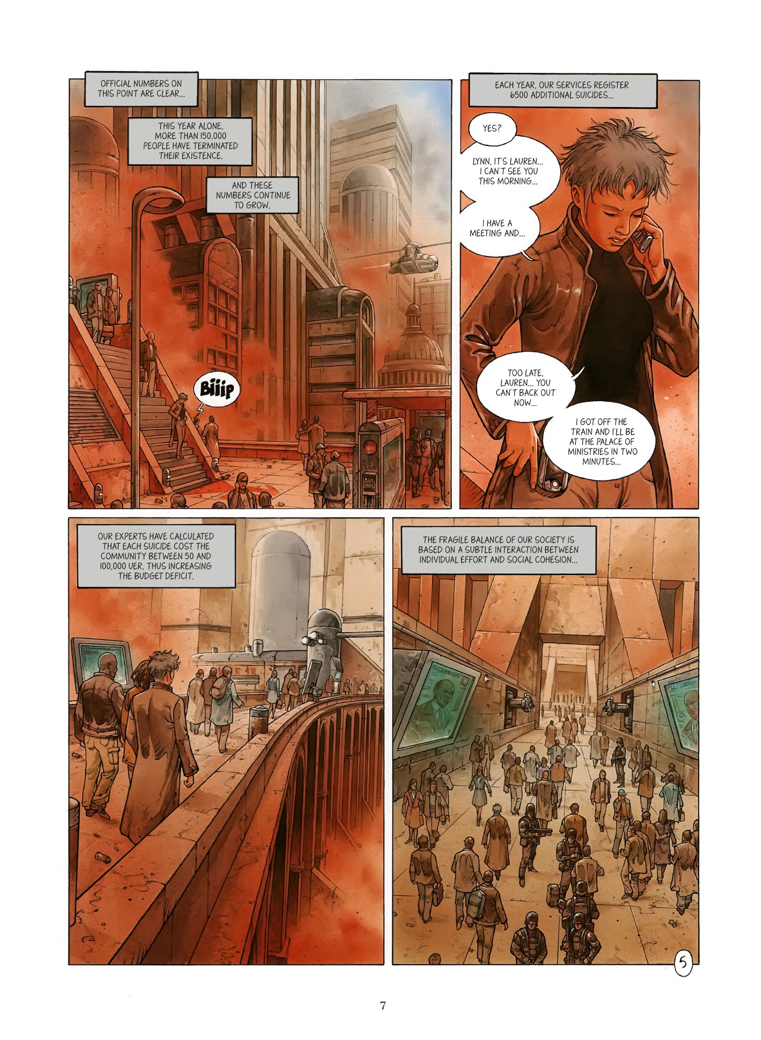 Read online Metronom' comic -  Issue #1 - 5