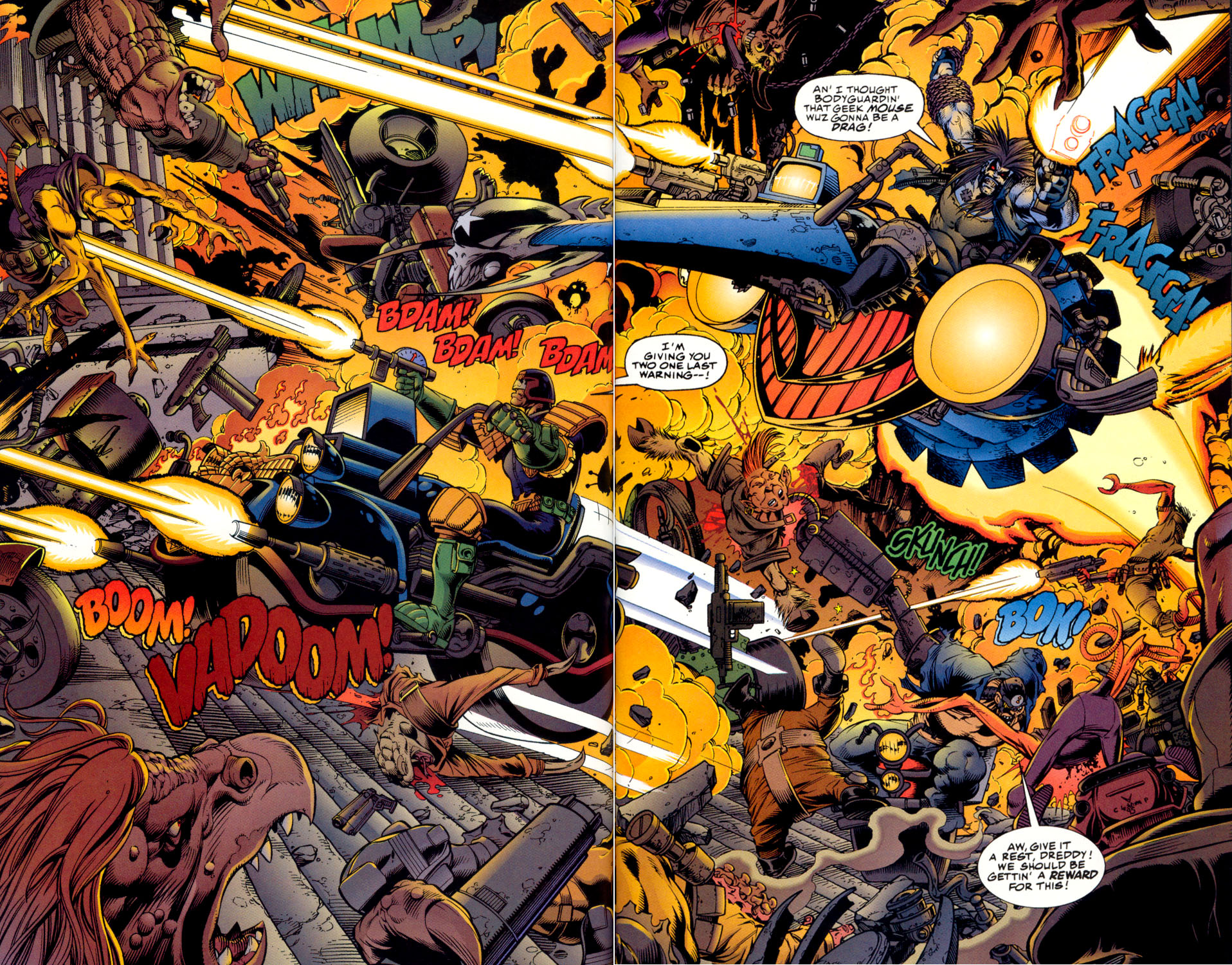 Read online Lobo/Judge Dredd: Psycho Bikers vs. the Mutants From Hell comic -  Issue # Full - 36