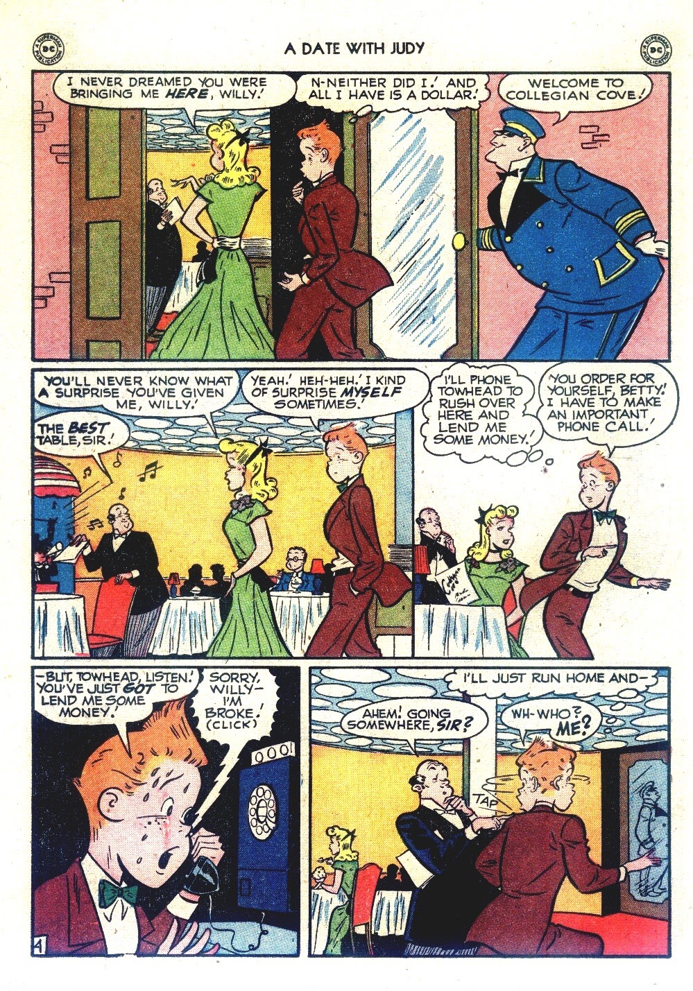 Read online A Date with Judy comic -  Issue #11 - 36