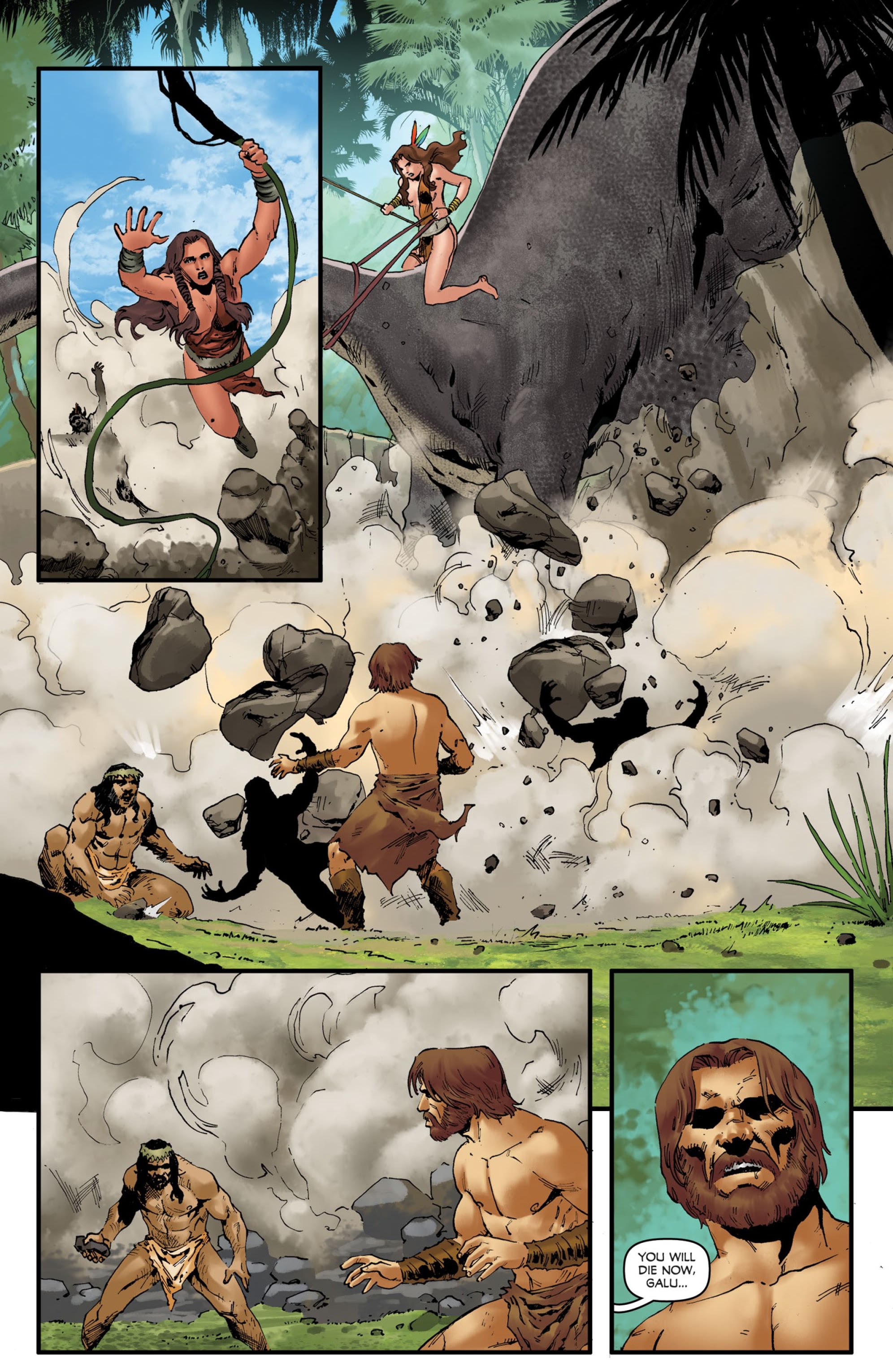 Read online The Land That Time Forgot: Fearless comic -  Issue #2 - 19